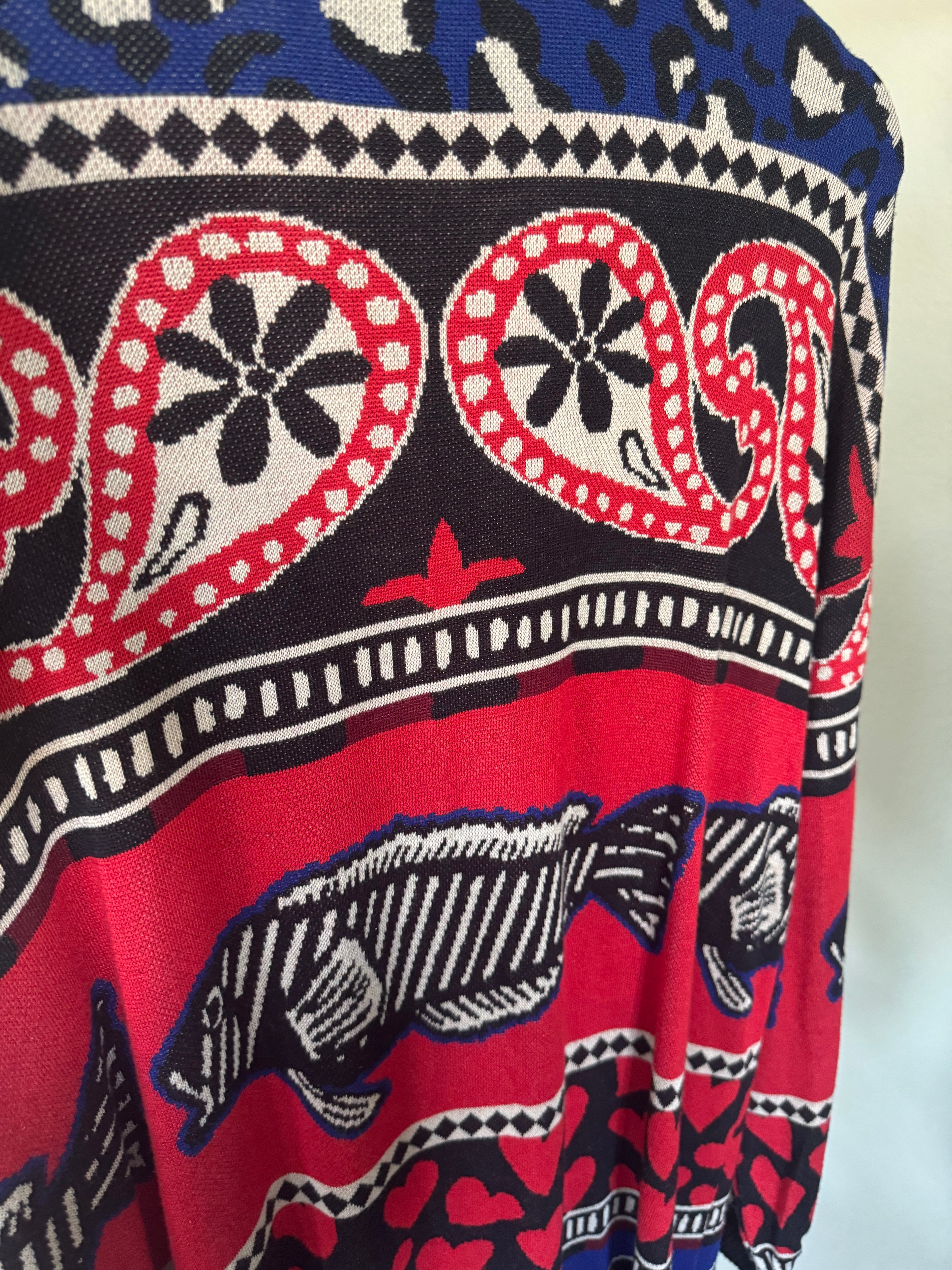 Farm Rio Fish Sweater