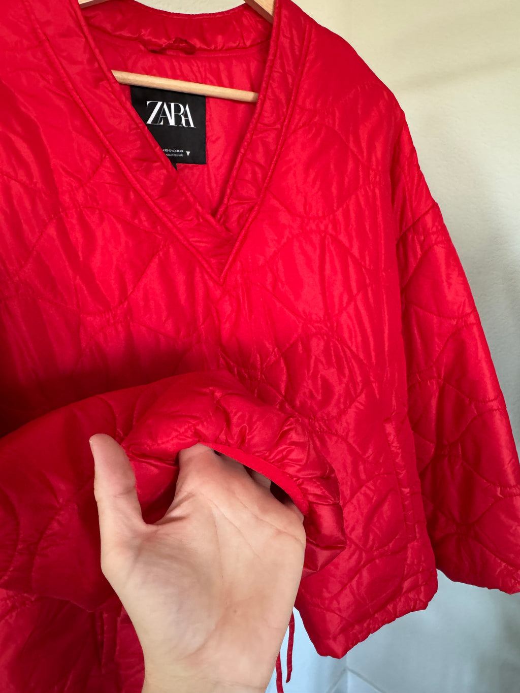 Zara Synch Pullover Puffer
