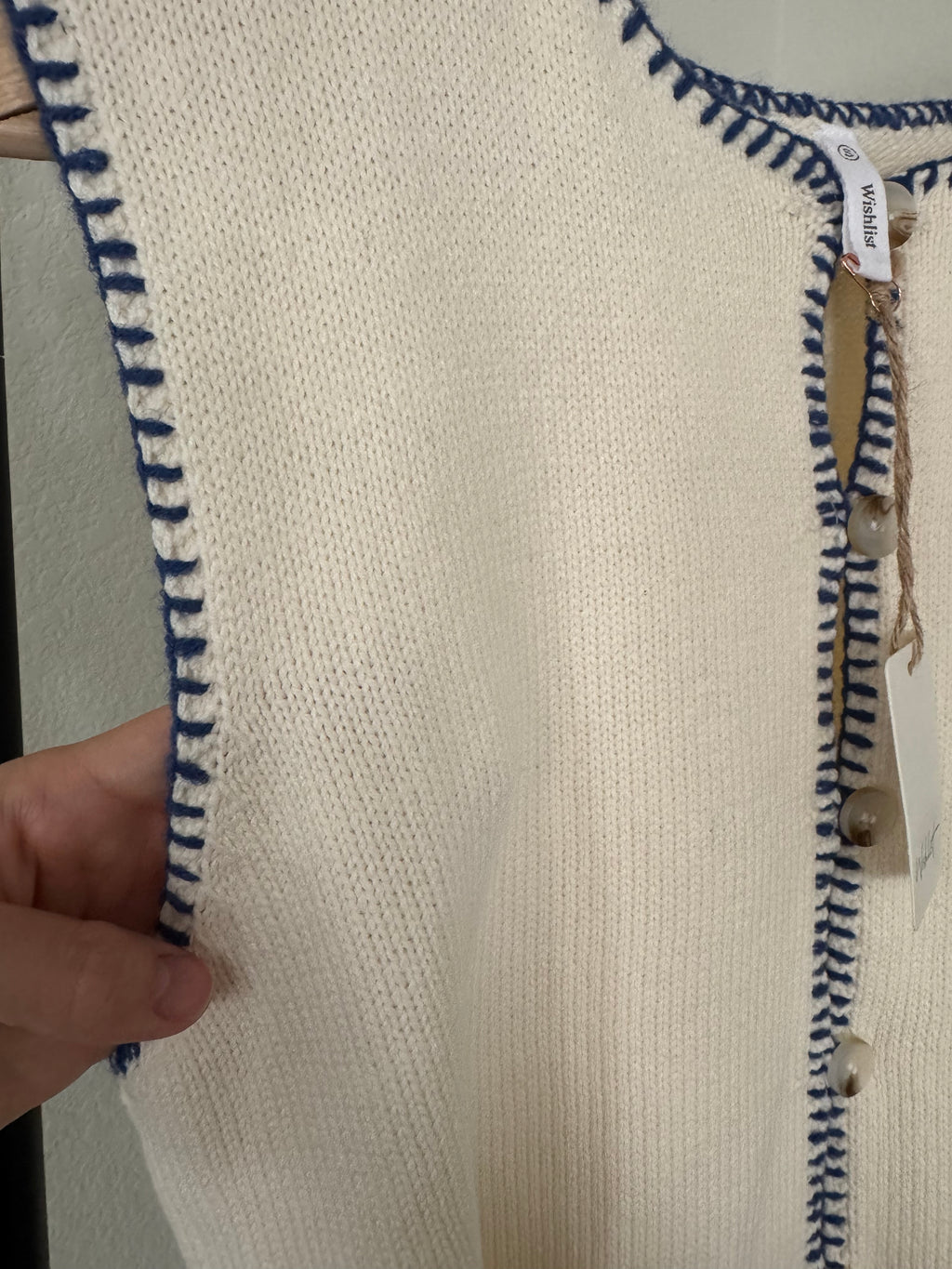 NWT Wishlist Stitch Sweater Vest