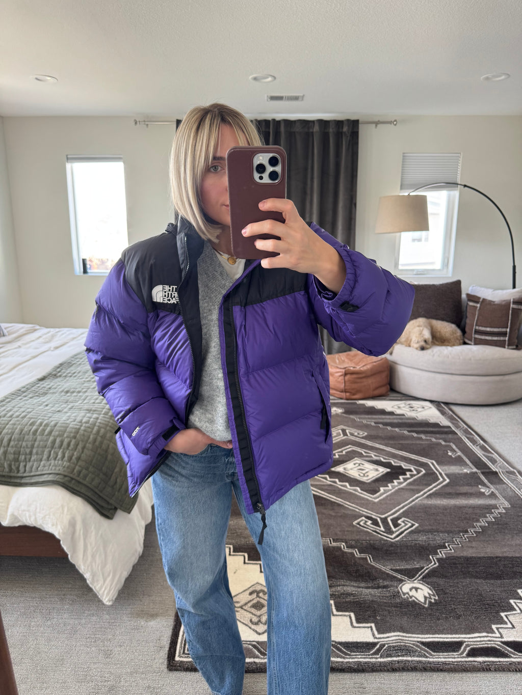 TNF 1996 Retro Nuptse 700 Jacket Peak