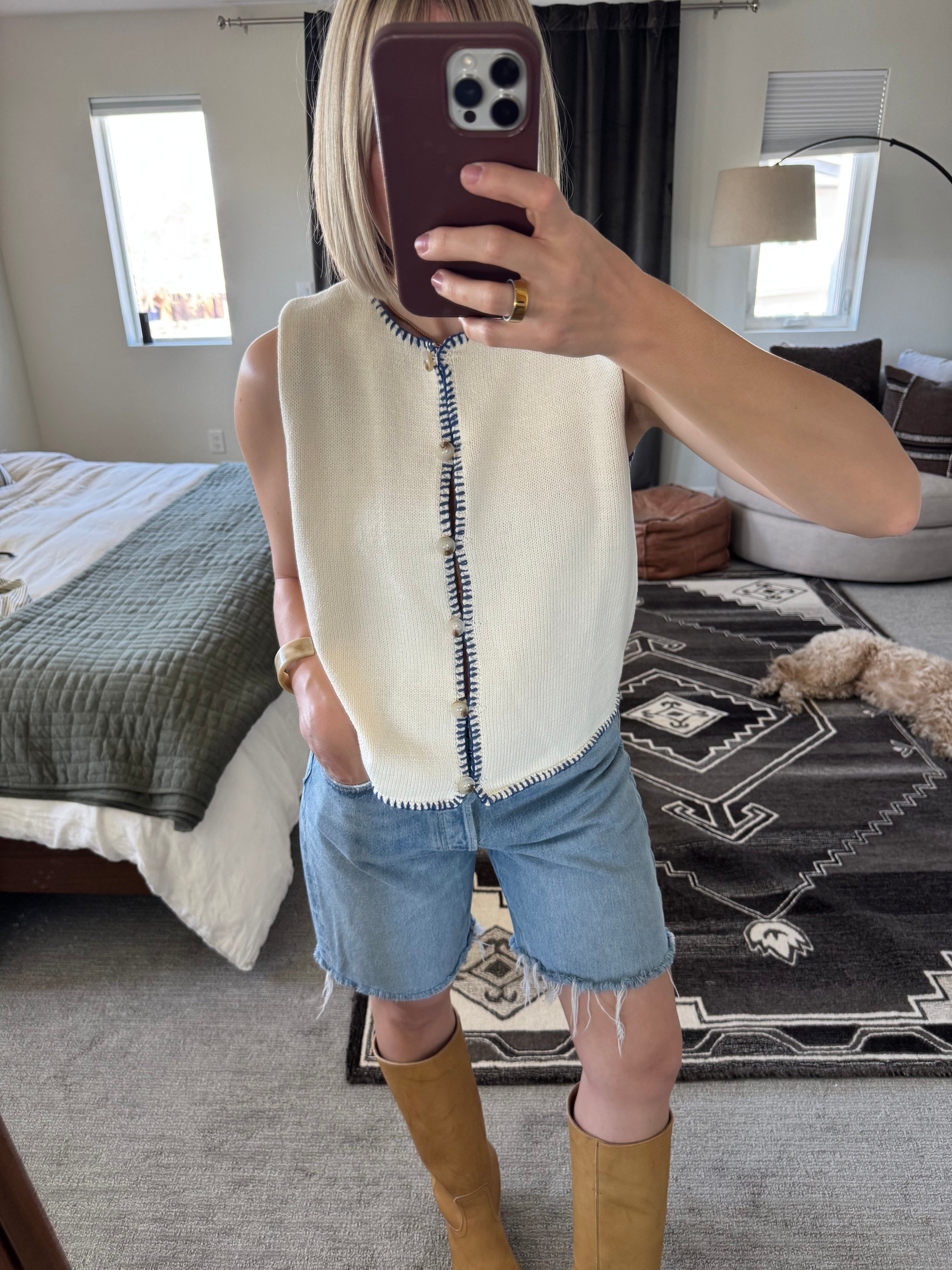 NWT Wishlist Stitch Sweater Vest