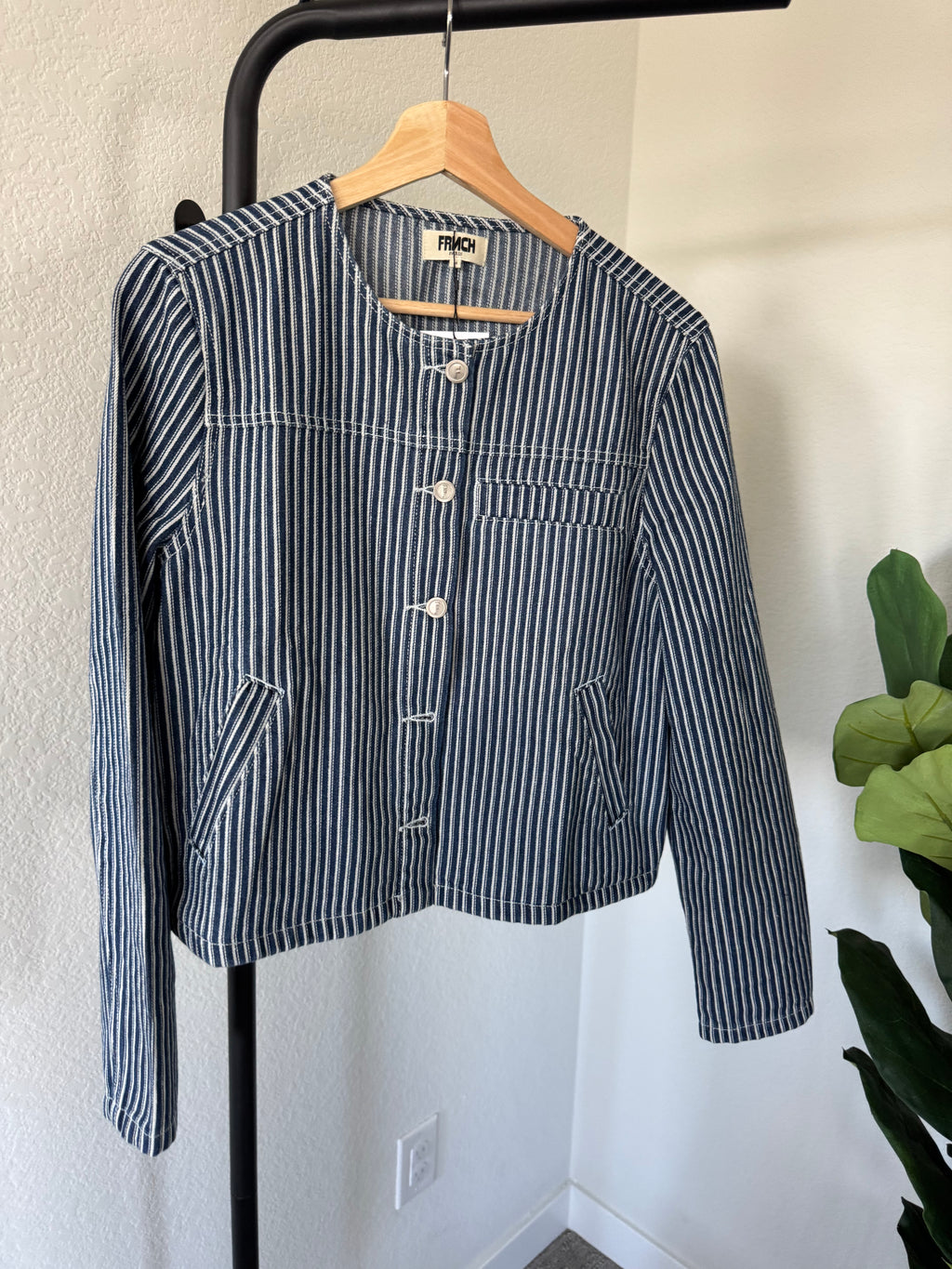NWT FRNCH denim jacket