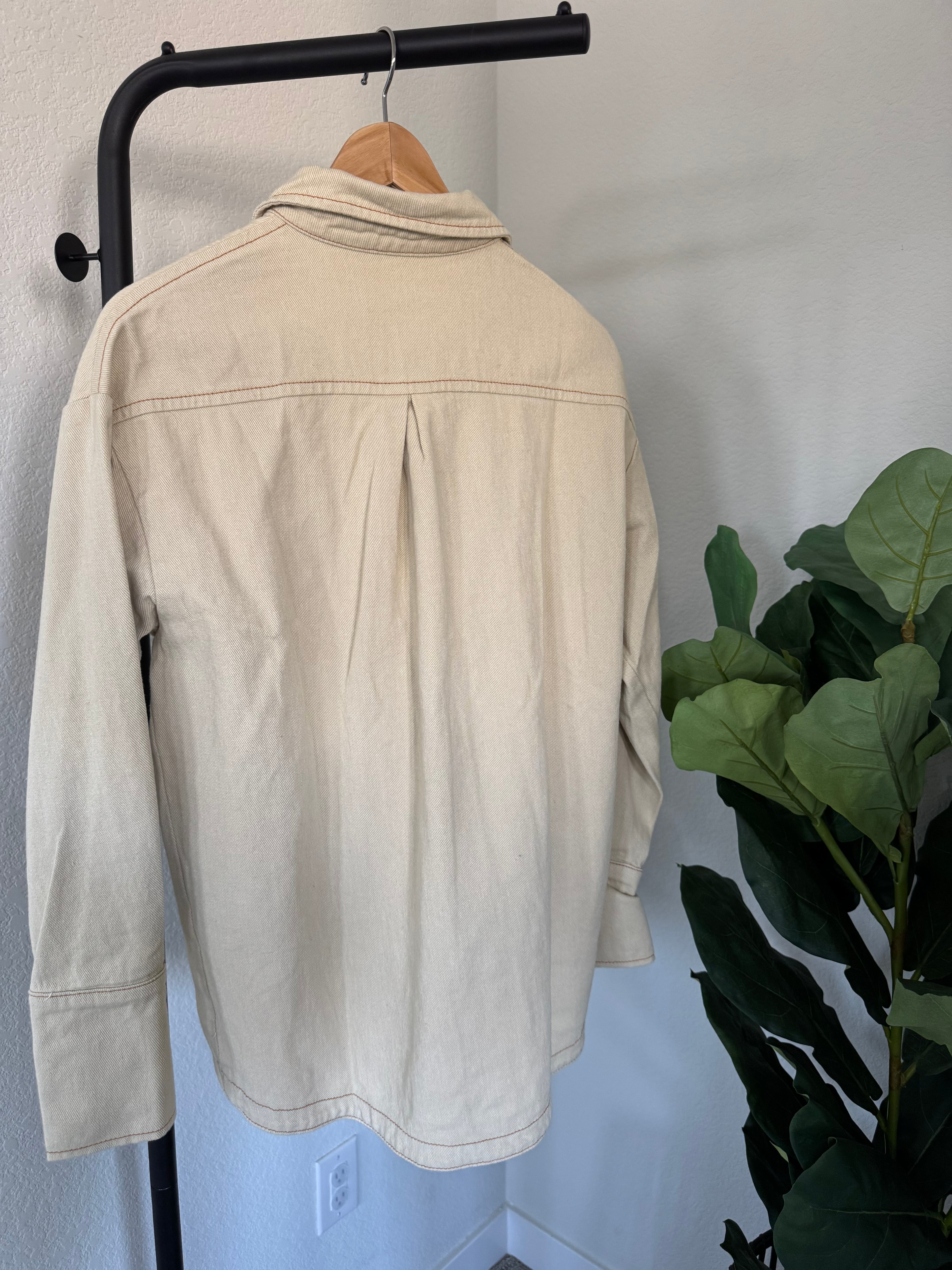 NWT Lioness Off Duty Denim Shirt