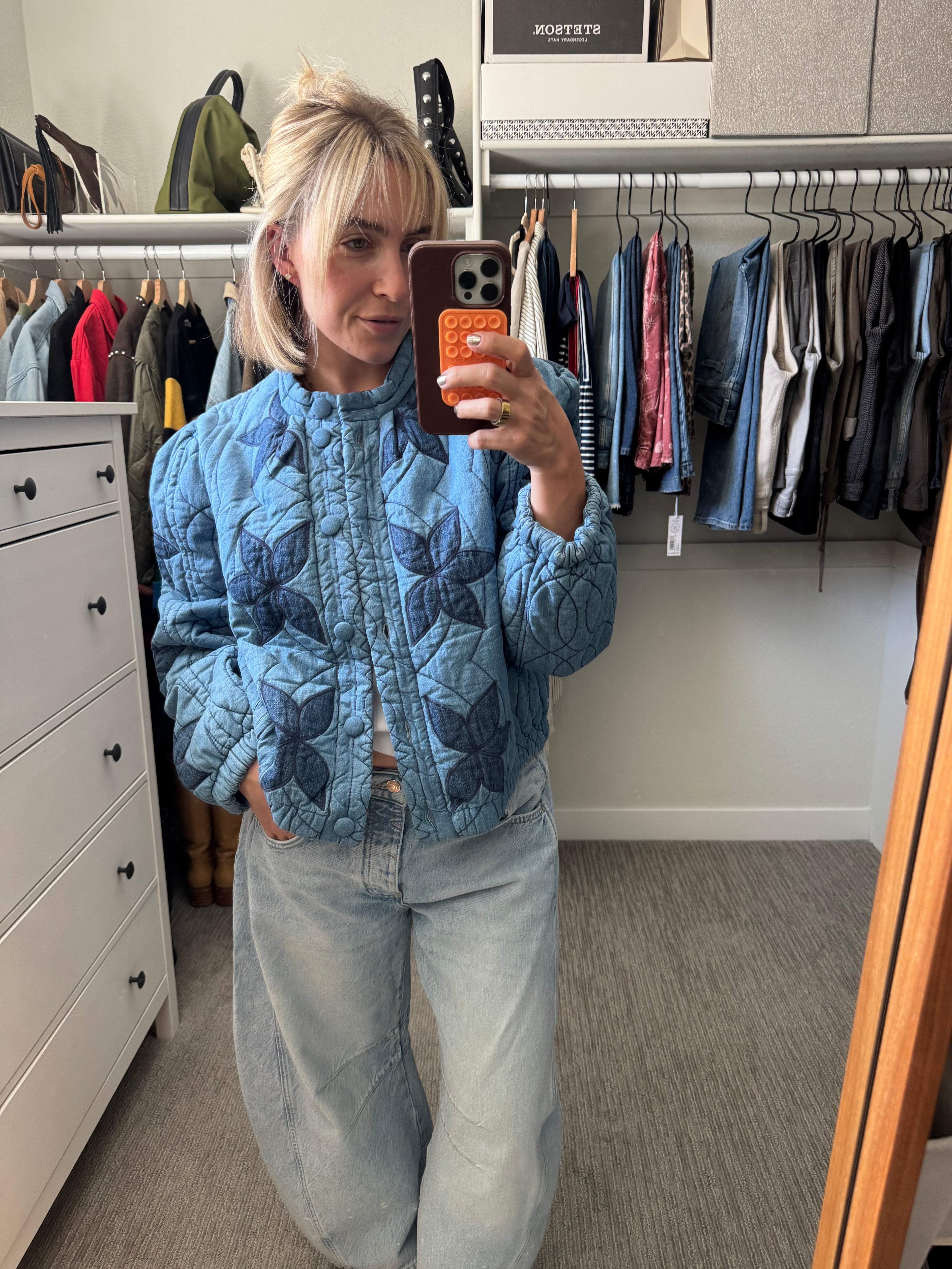 Free People Quinn Quilted Jacket
