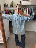 MOTHER denim shirt
