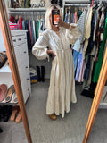 VRG GRL Ivory Maxi Dress