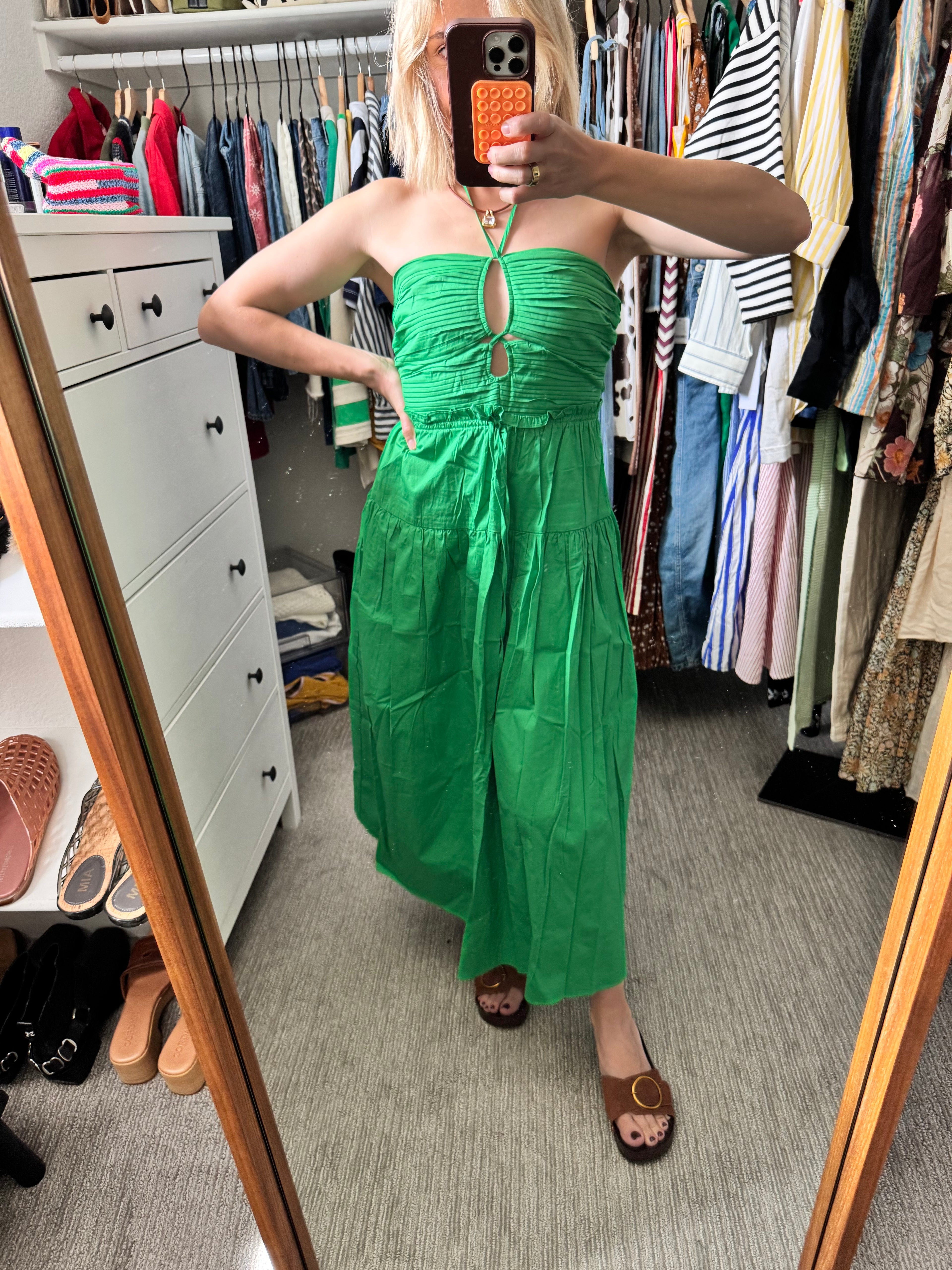 Jason Wu Green Maxi