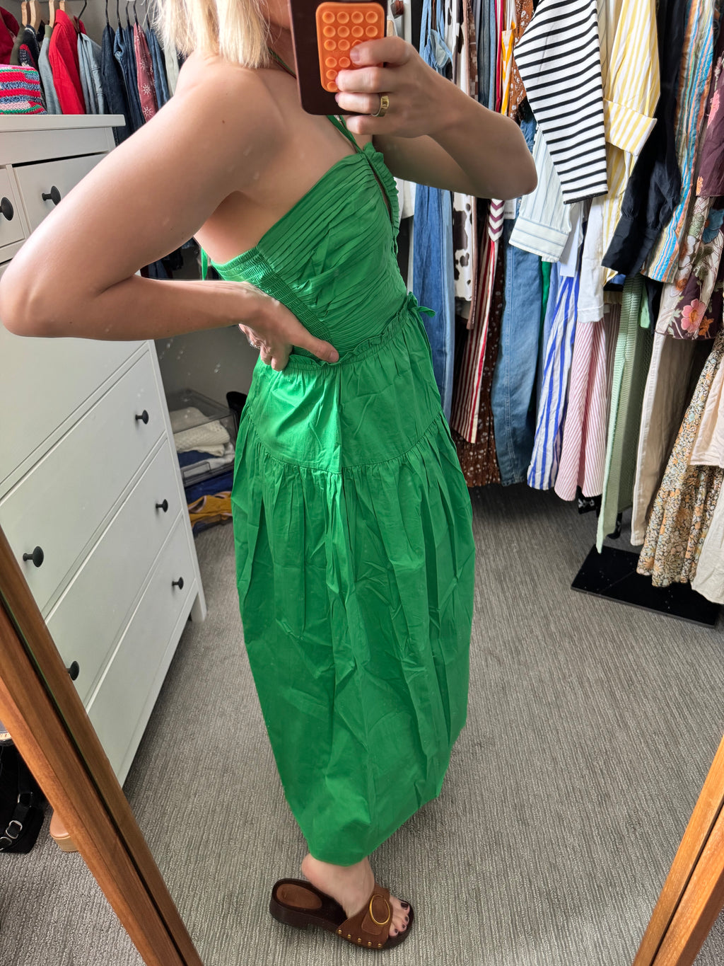 Jason Wu Green Maxi