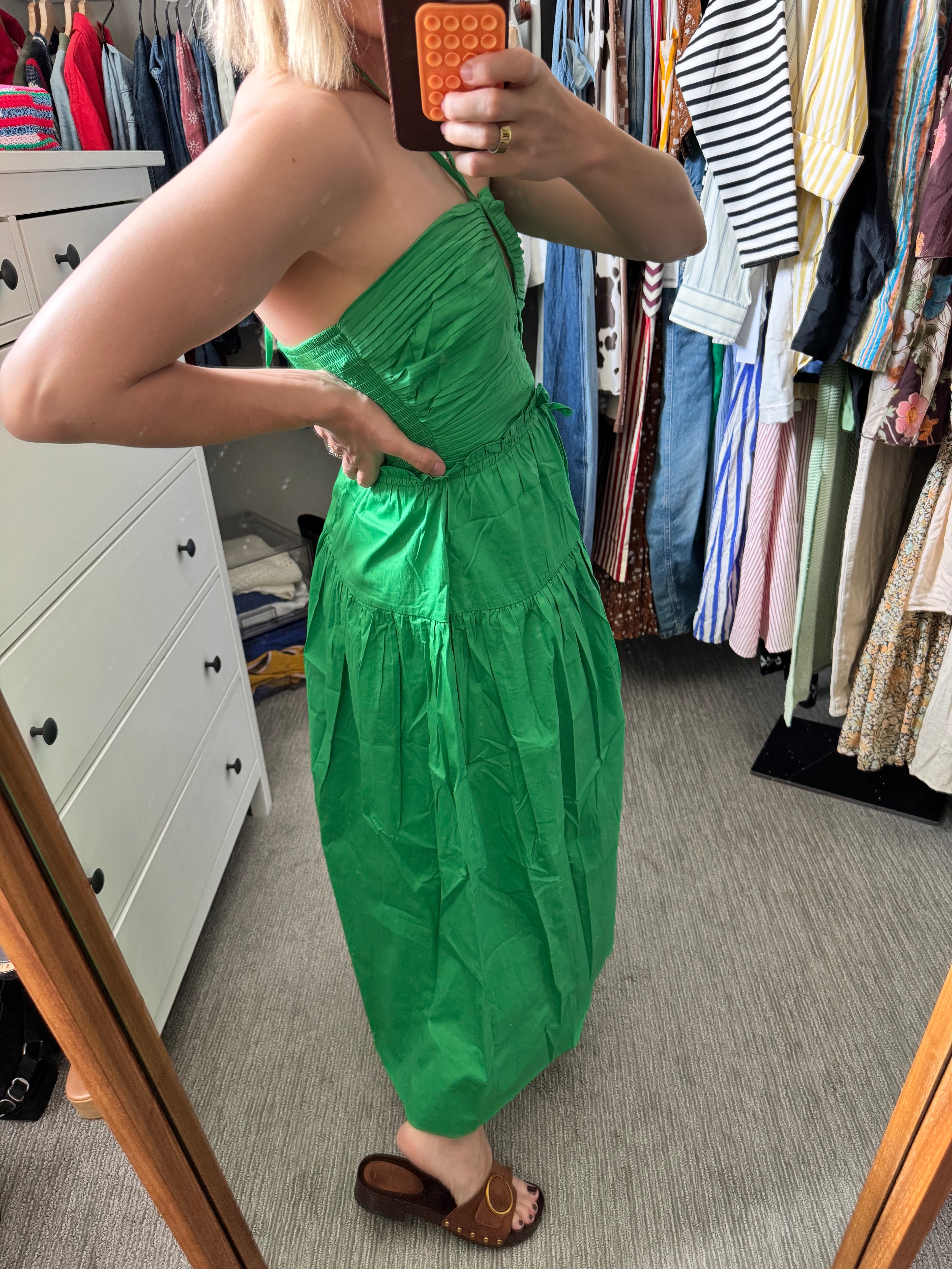 Jason Wu Green Maxi