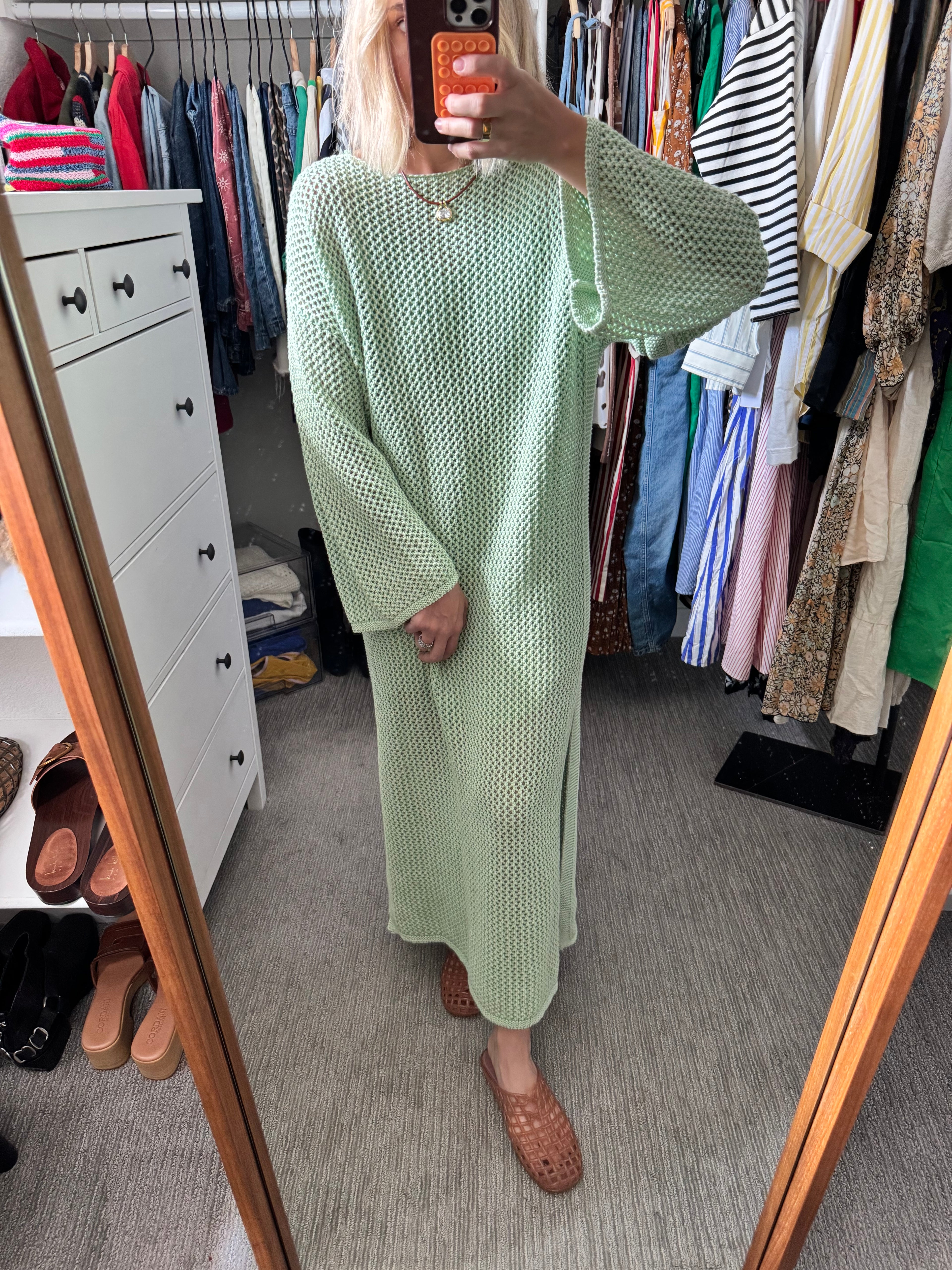 Young Fabulous & Broke Santorini Crochet Dress