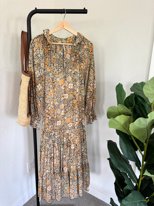 Free People Floral Maxi Dress