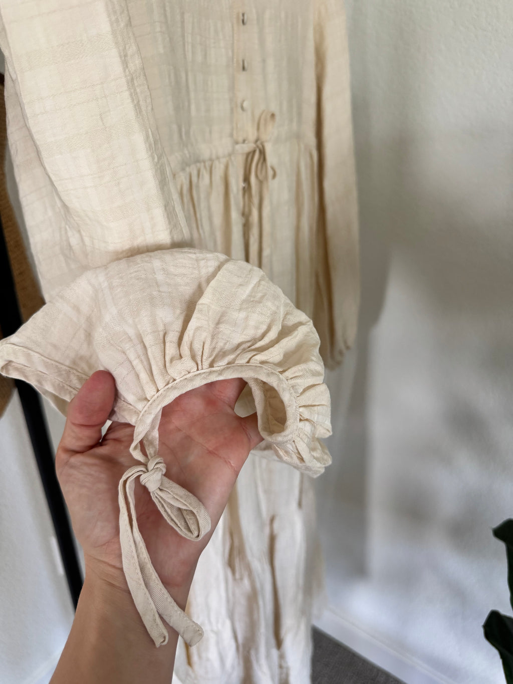 VRG GRL Ivory Maxi Dress