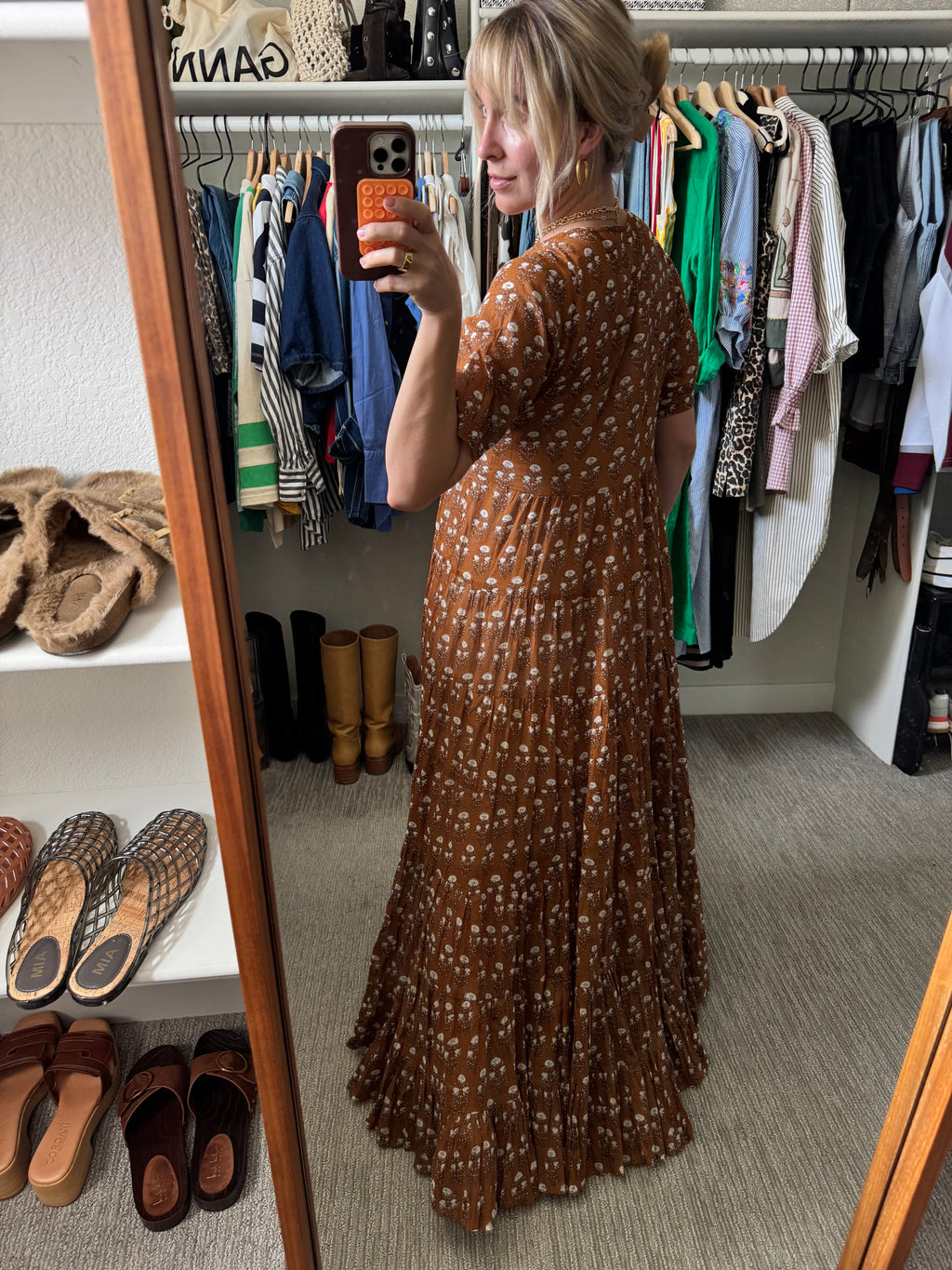 NWT Daughters of India Maxi Dress