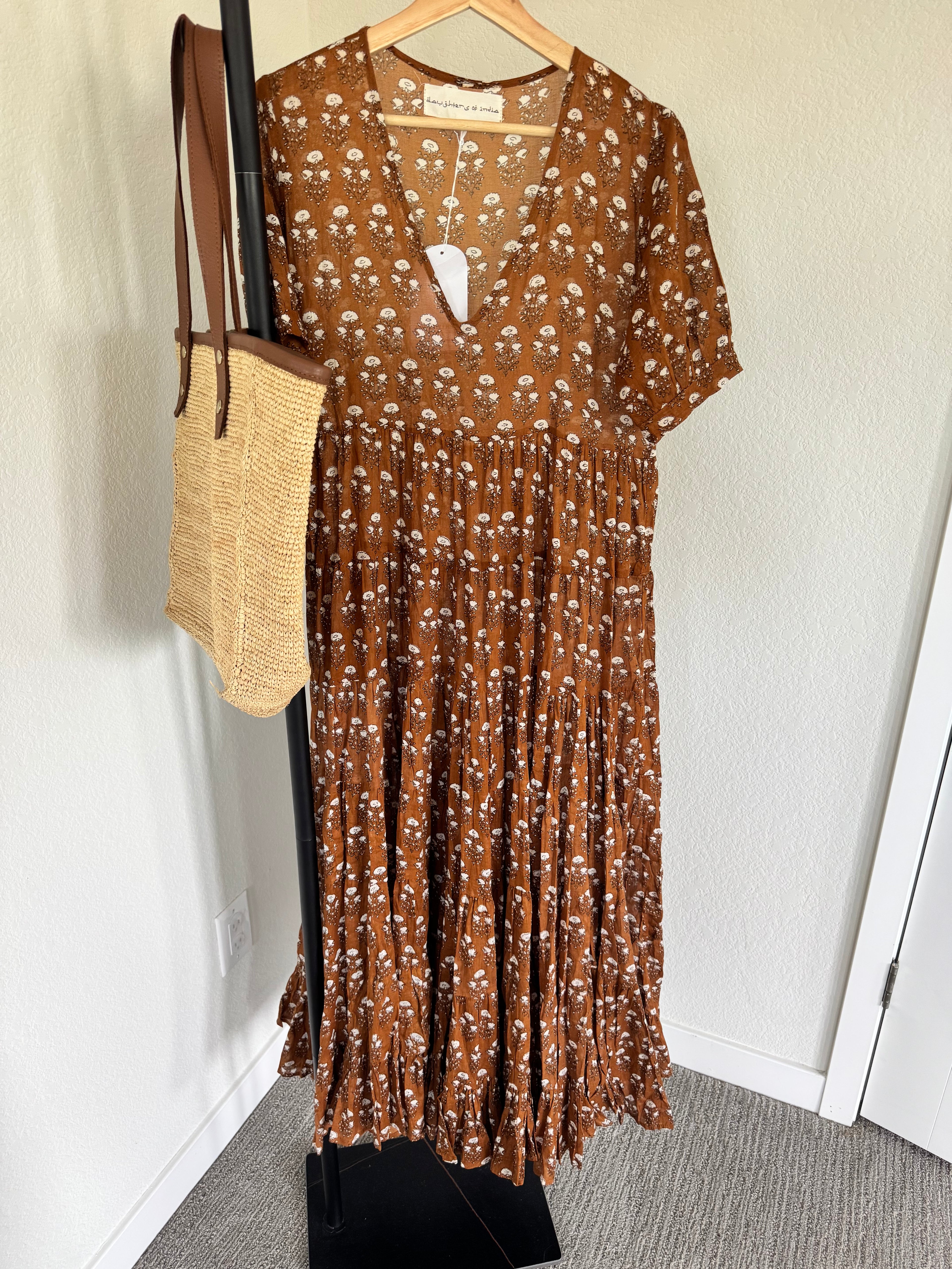 NWT Daughters of India Maxi Dress