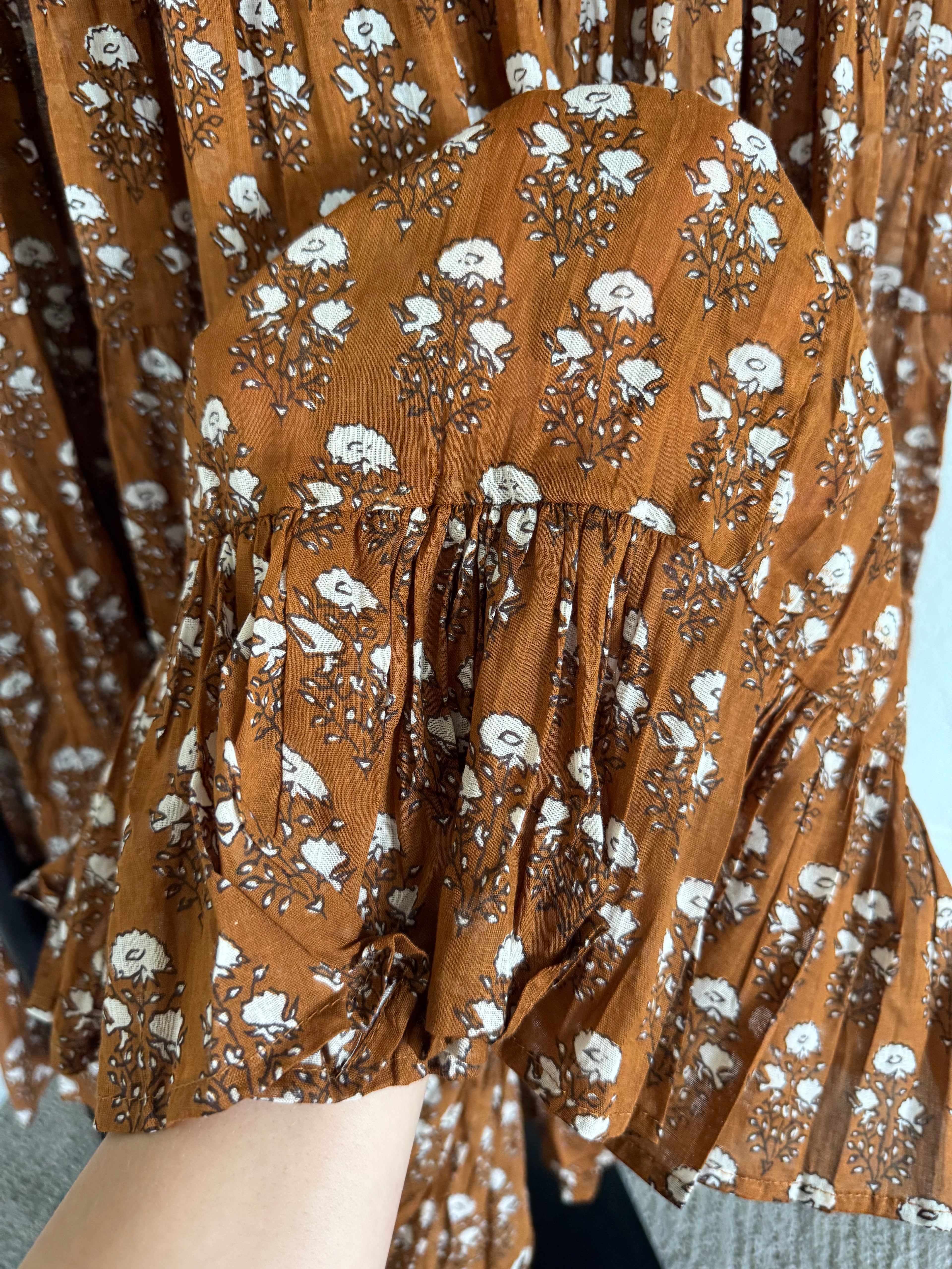 NWT Daughters of India Maxi Dress