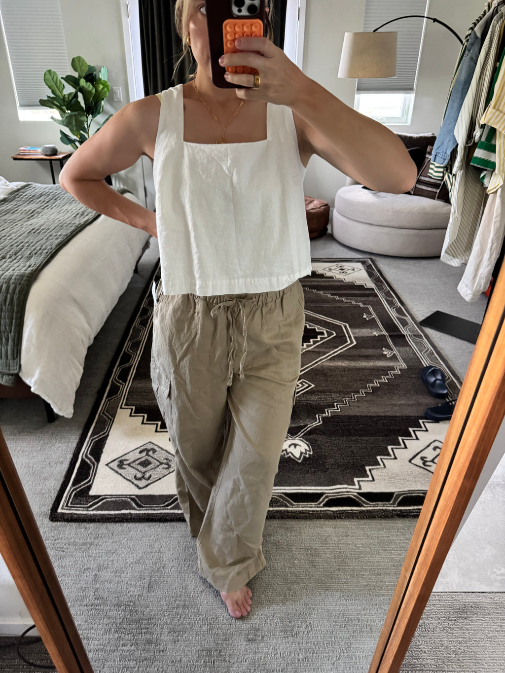 GAP Linen Cargo Pant