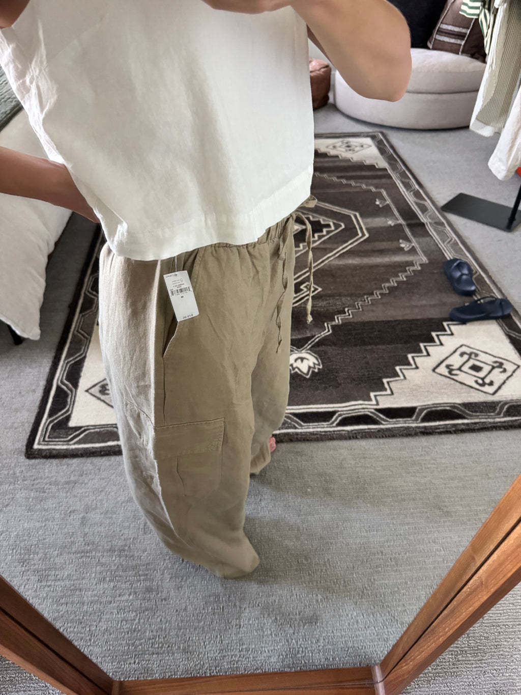 GAP Linen Cargo Pant