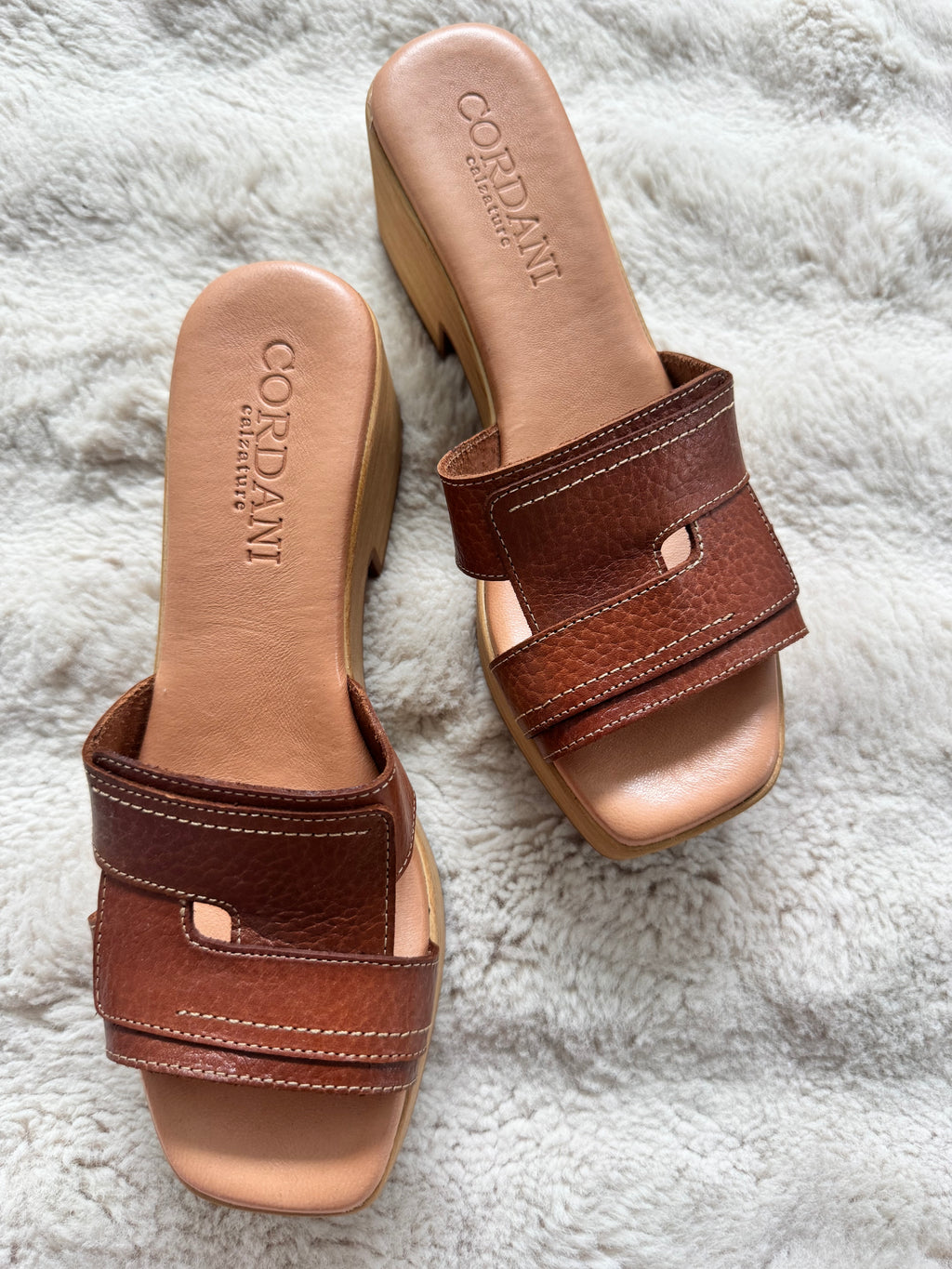 Italian Leather Mules