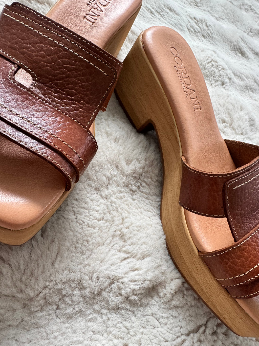 Italian Leather Mules