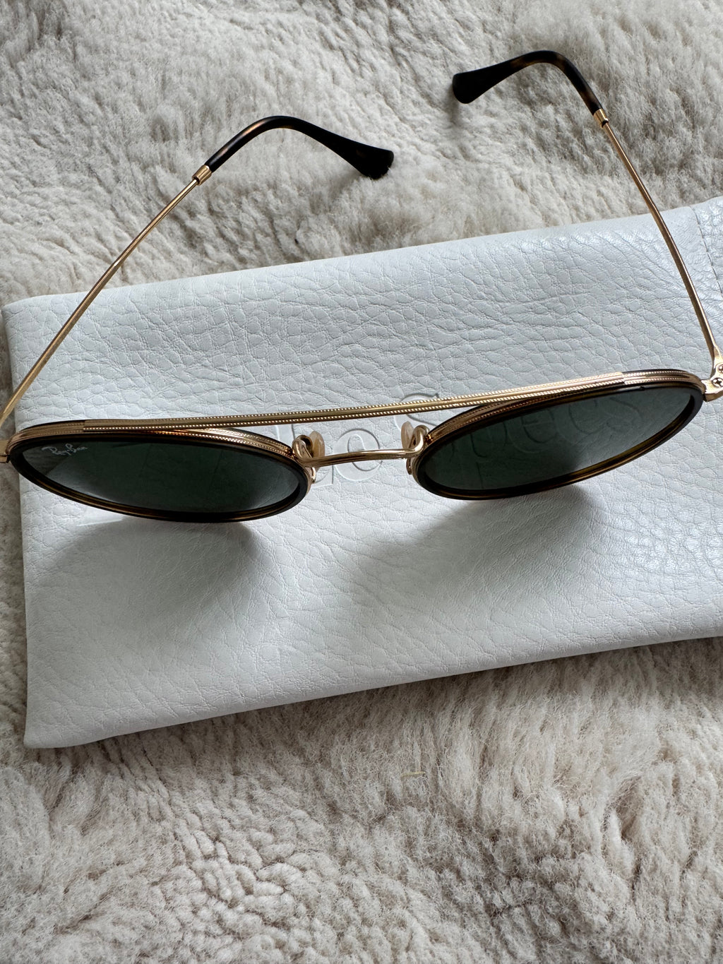 Ray Ban Round Metal Sunglasses