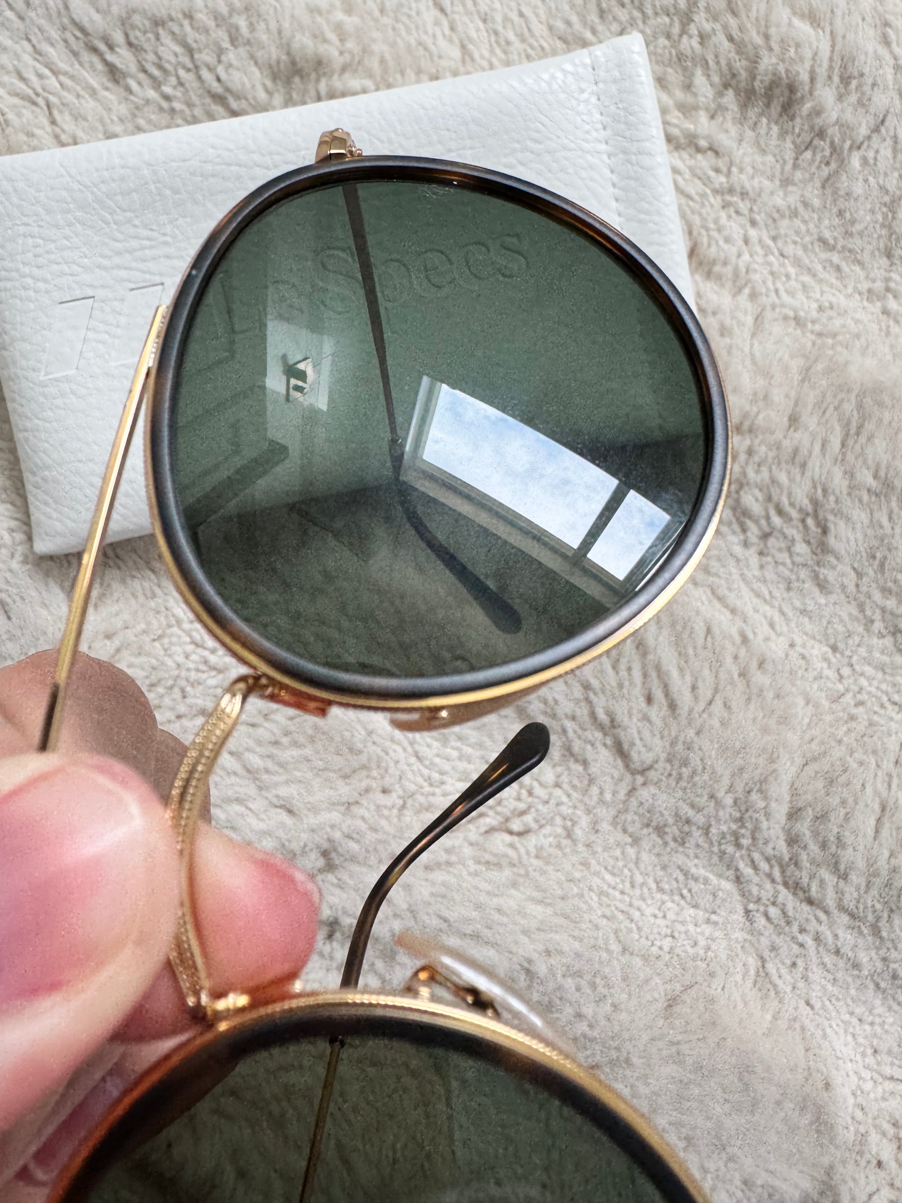Ray Ban Round Metal Sunglasses