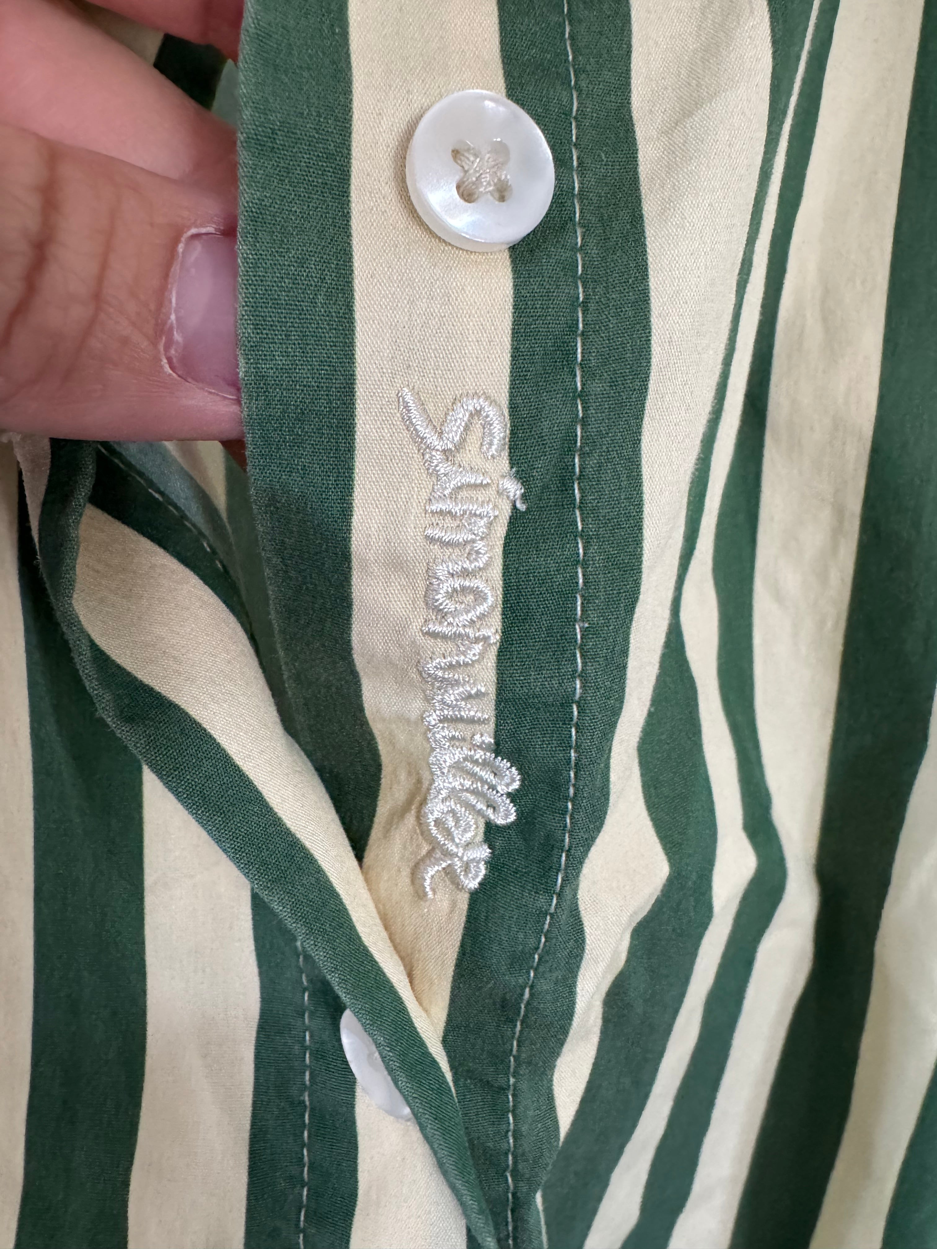 Simon Miller Open Back Button Down