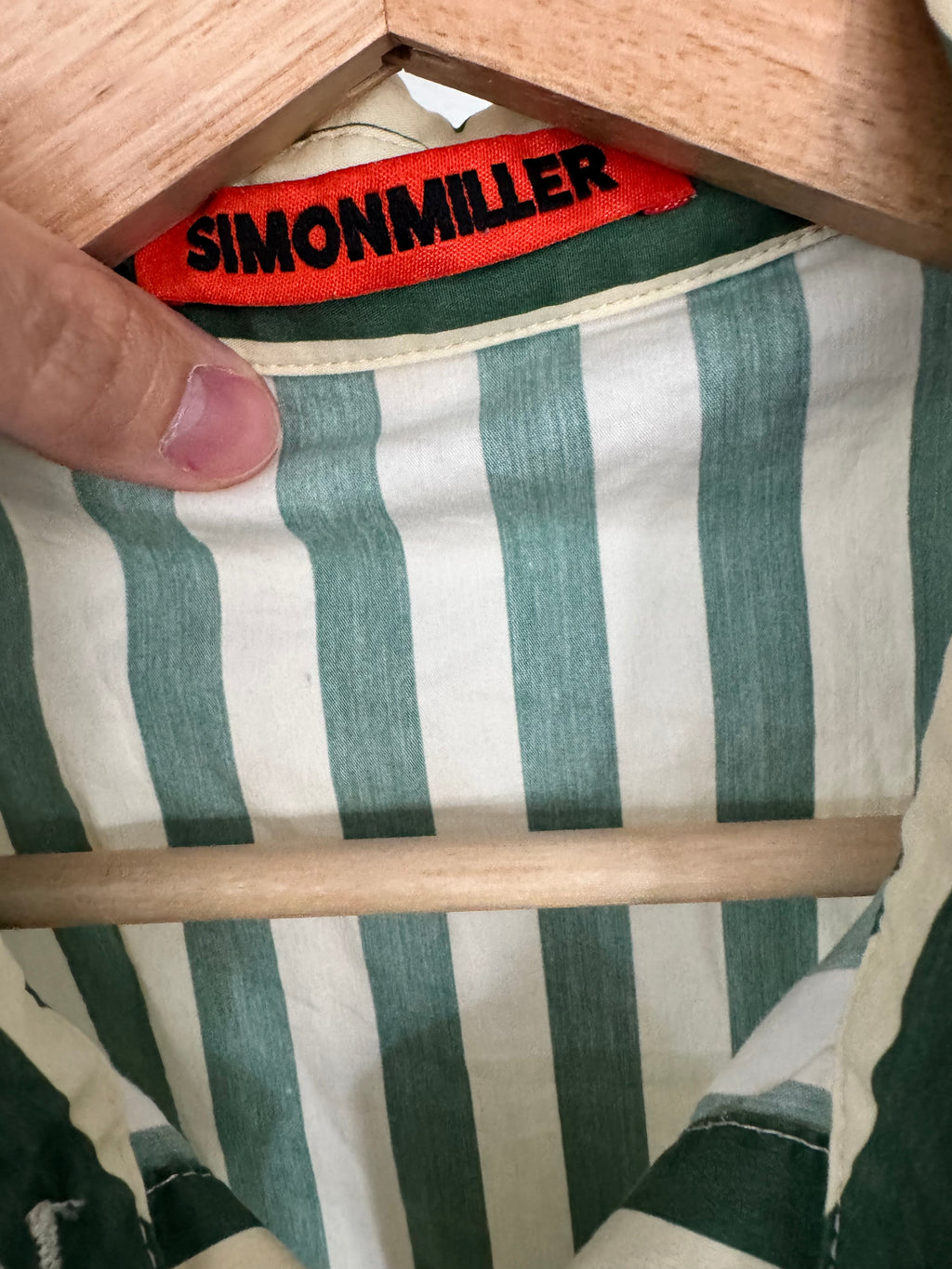 Simon Miller Open Back Button Down