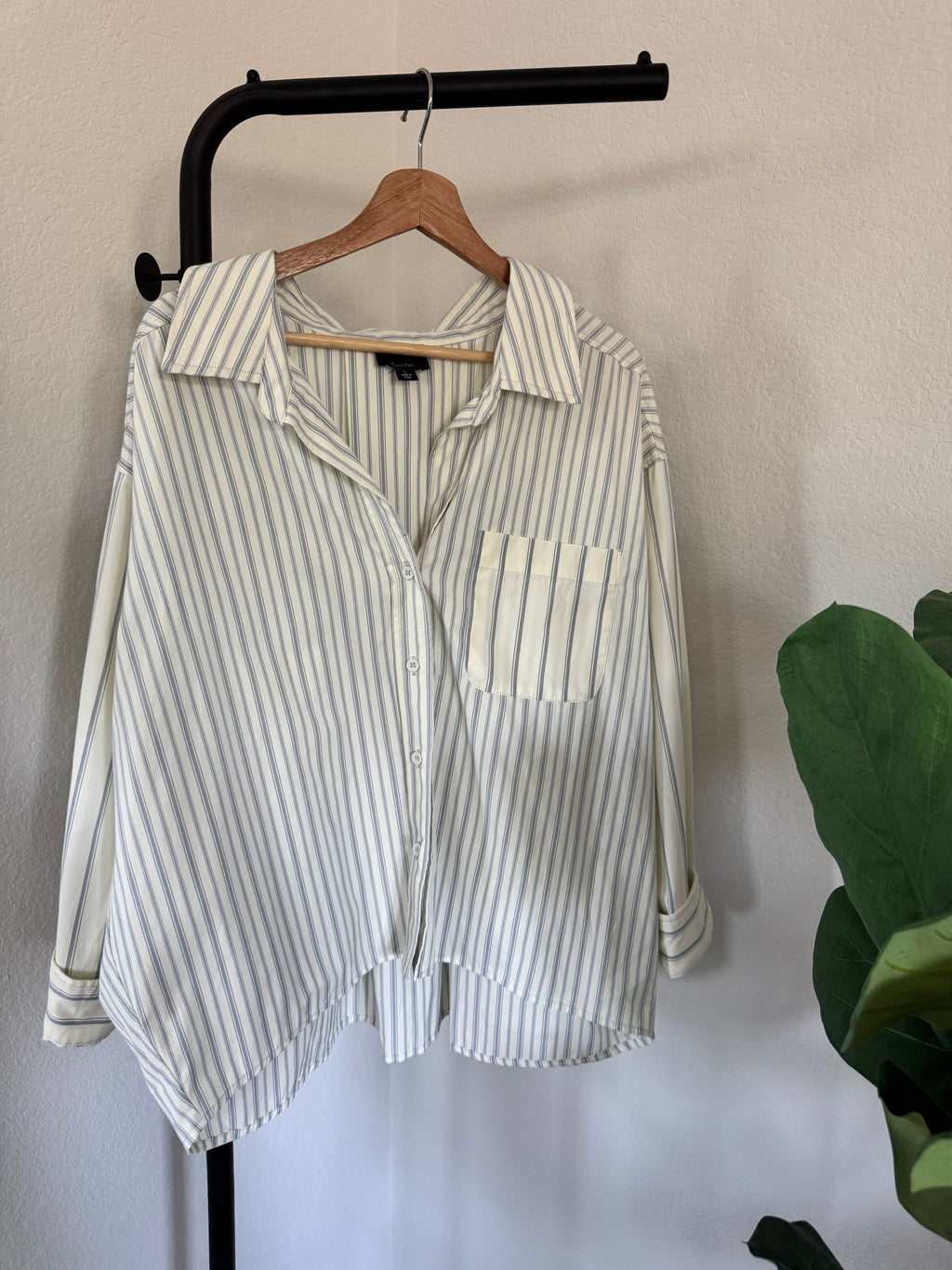 Lumiere Oversized Button Up