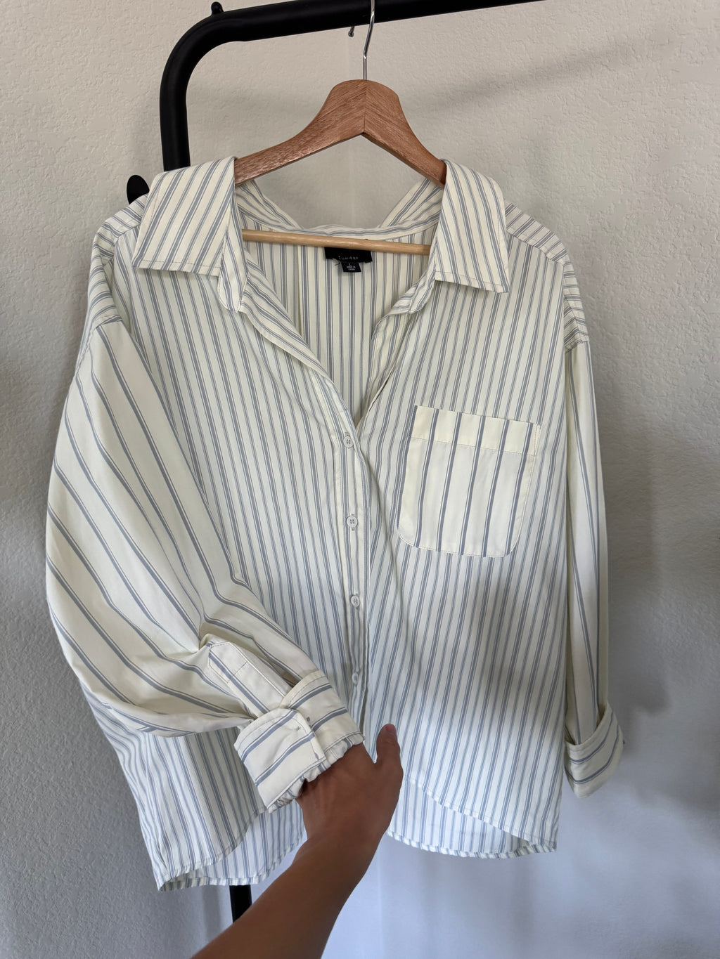 Lumiere Oversized Button Up
