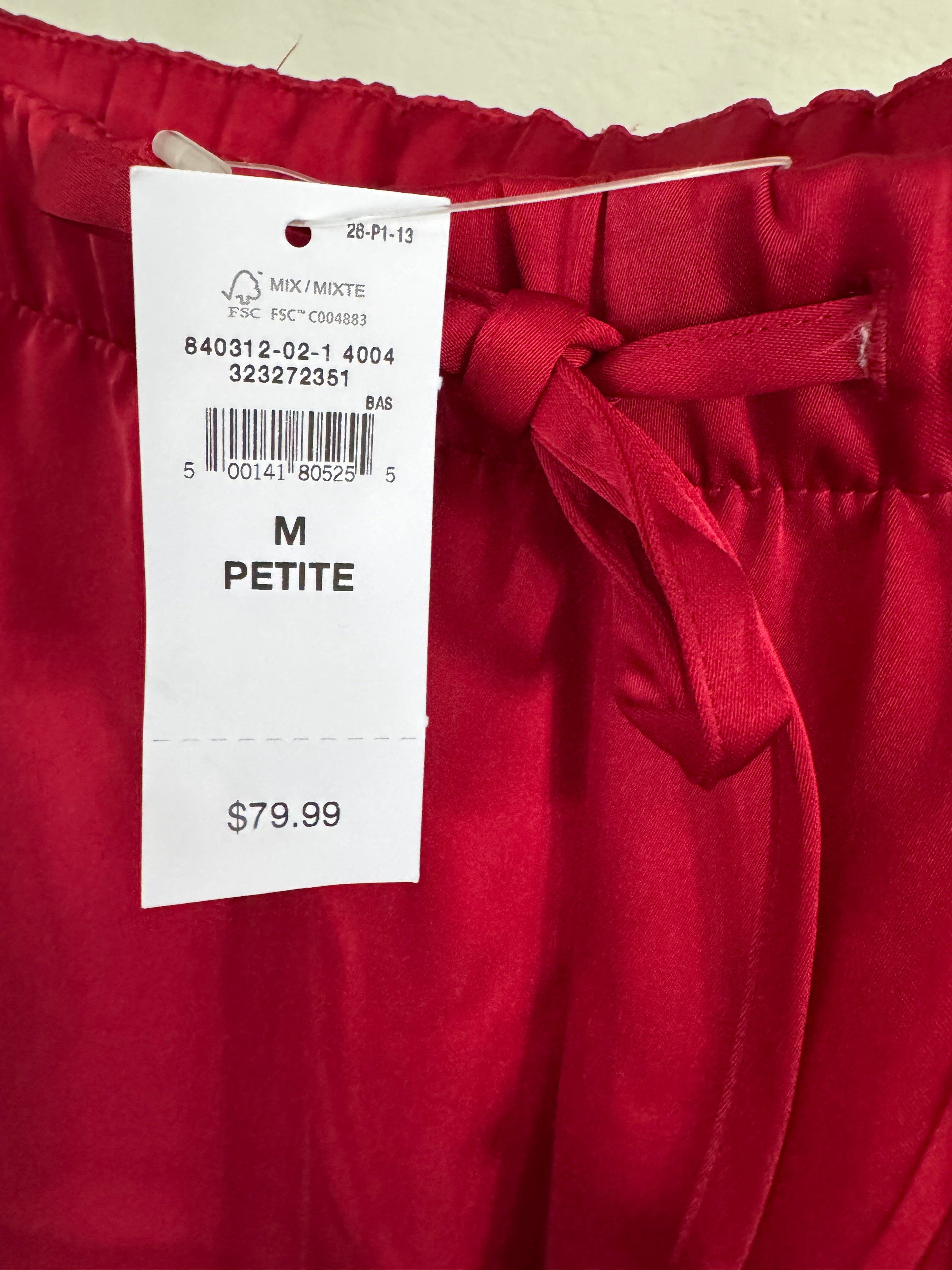 GAP Satin Track Pant
