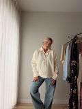 NWT Free People Trading Up Polo Sweater