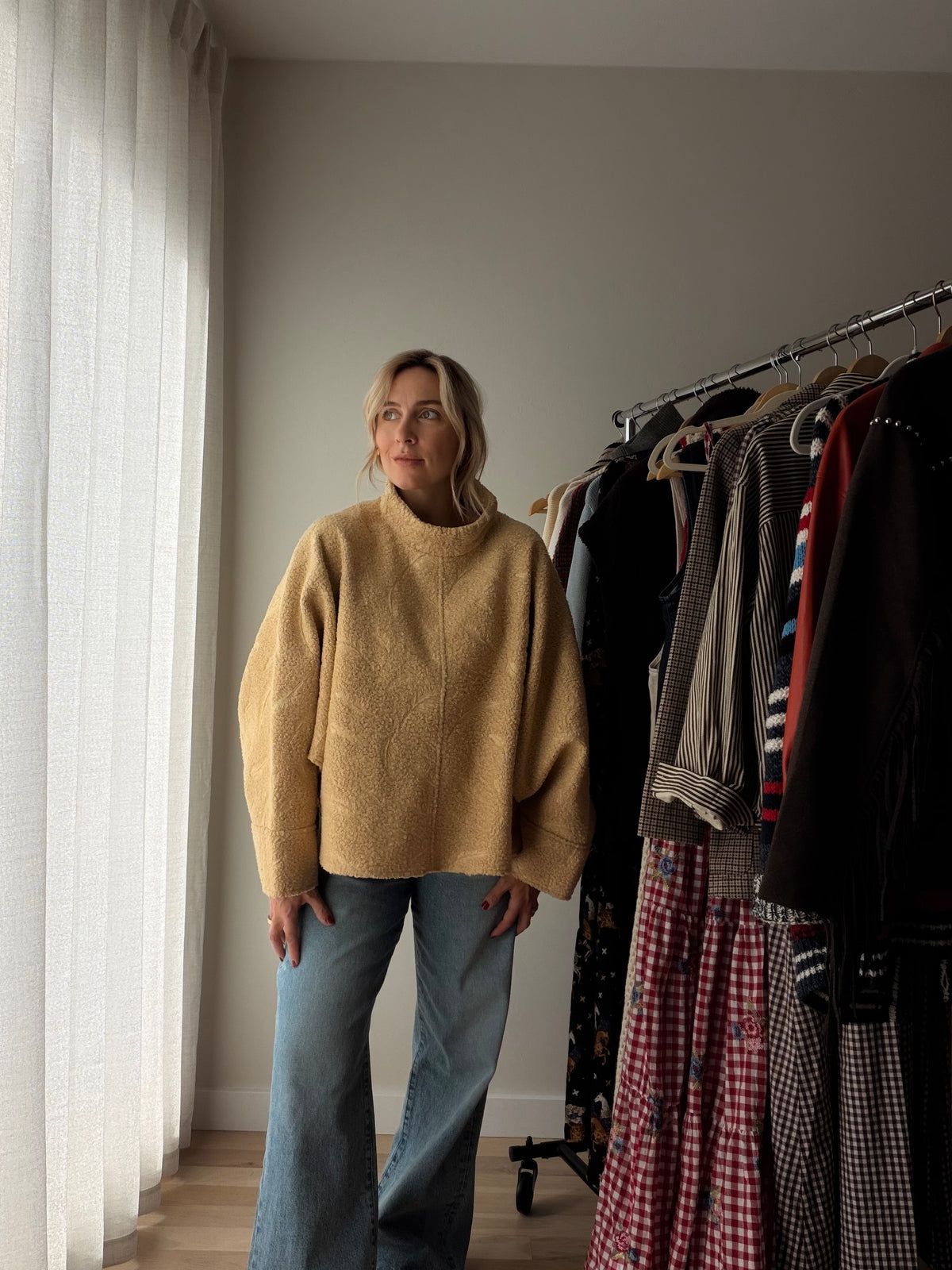 Zara Knit Poncho