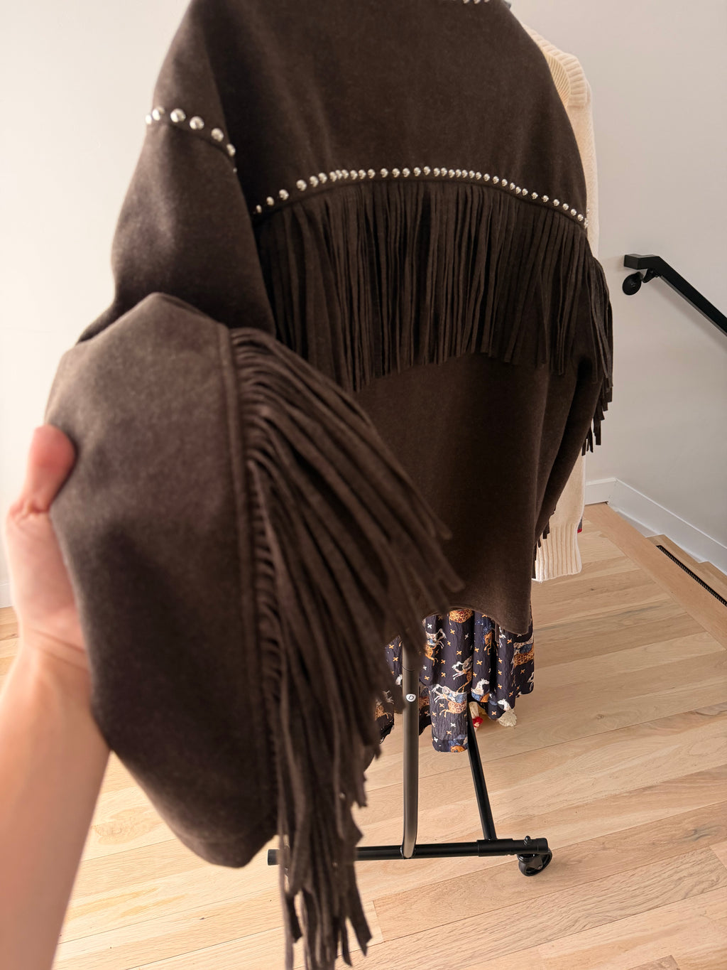 BLANKNYC Fringe Benefits Jacket