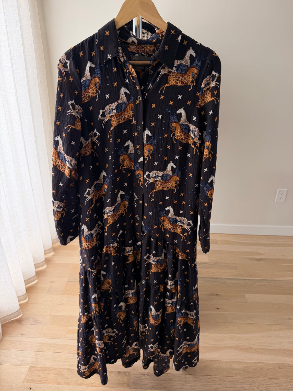 Anthropology Wild Horses Maxi