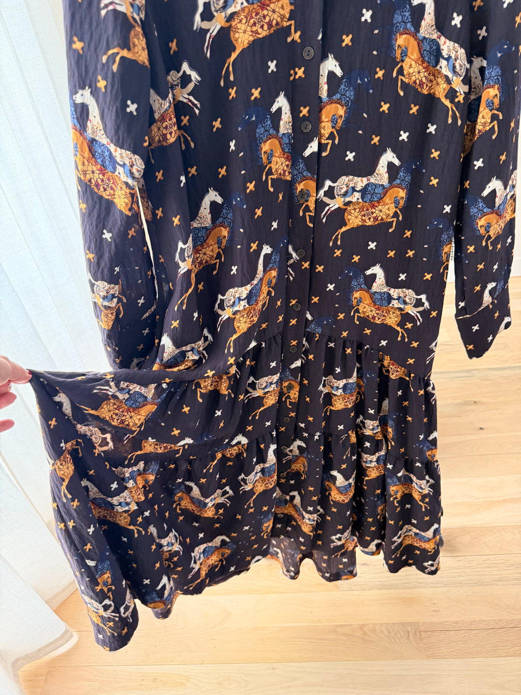 Anthropology Wild Horses Maxi