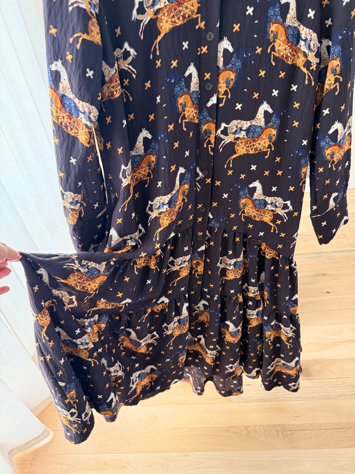 Anthropology Wild Horses Maxi