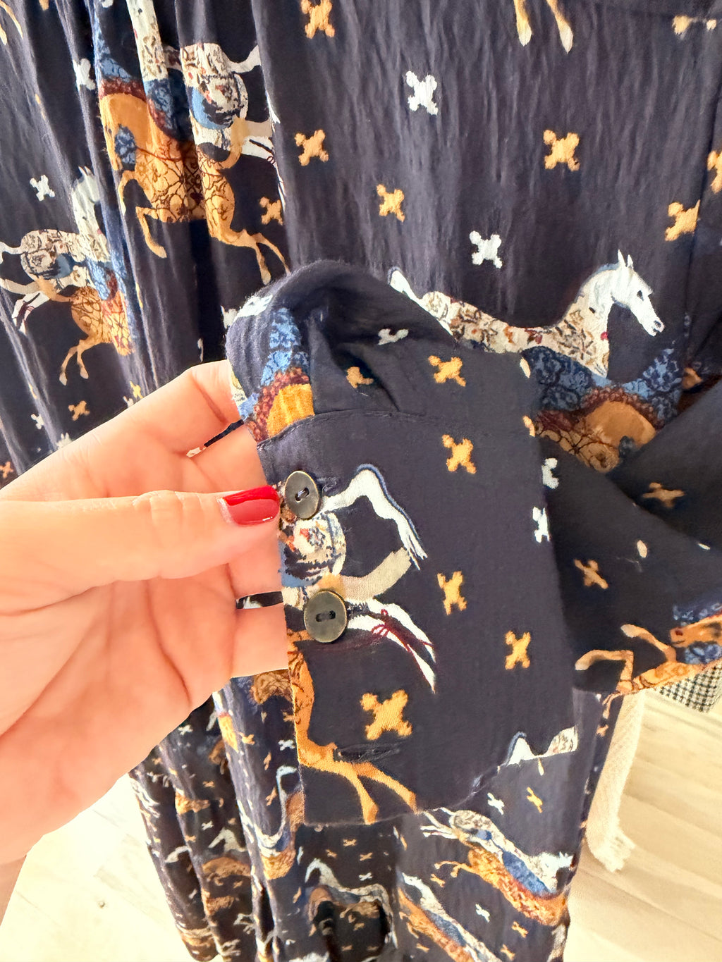Anthropology Wild Horses Maxi