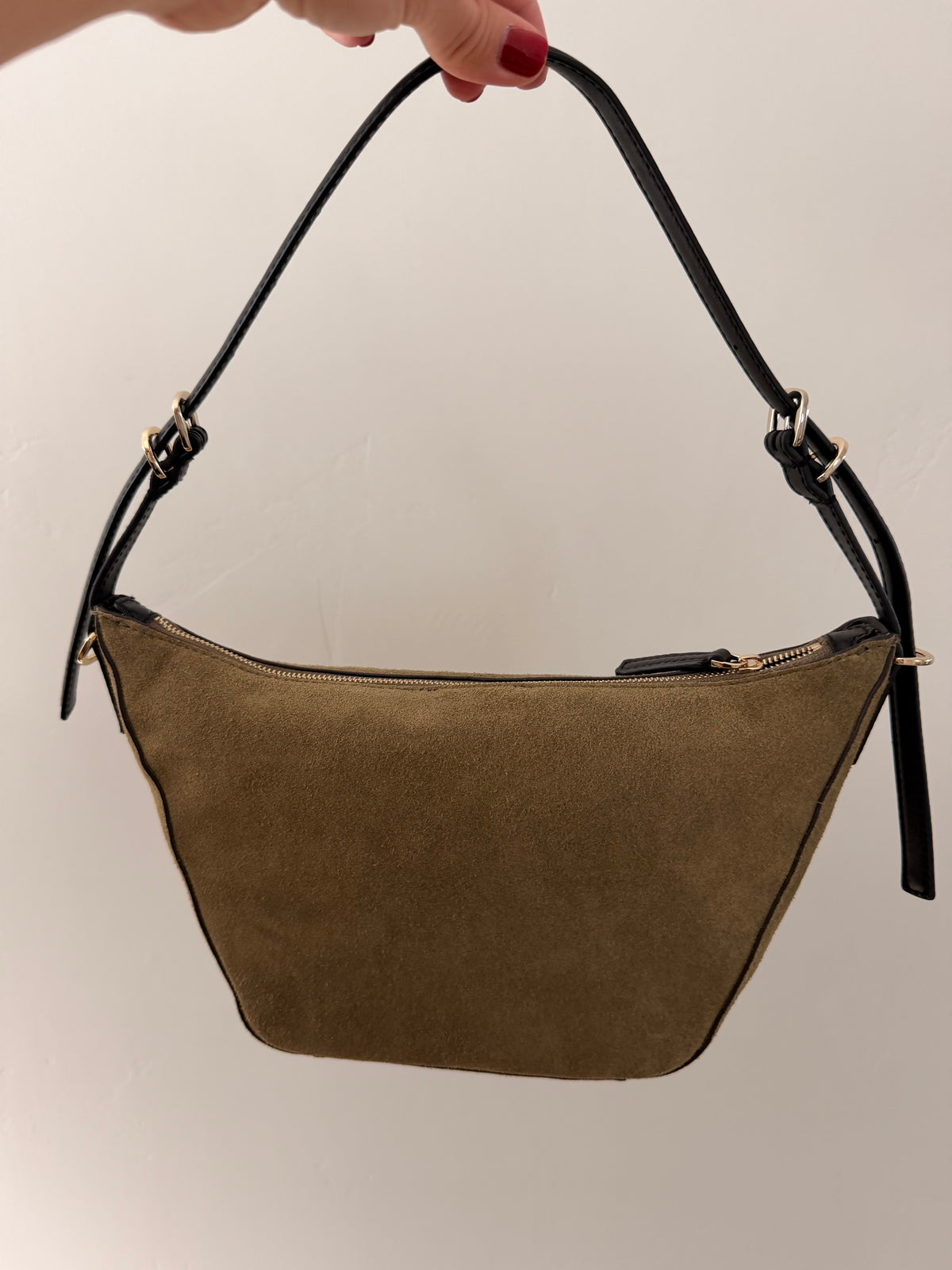 NWT Madewell The Keeper Suede Shoulder Bag