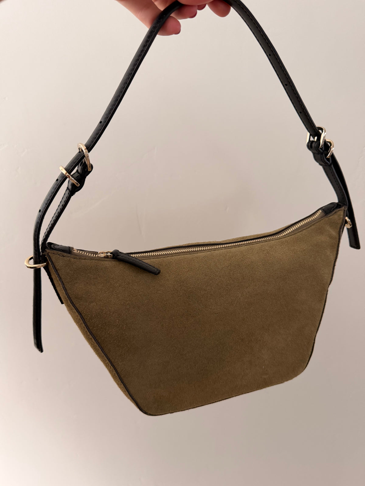 NWT Madewell The Keeper Suede Shoulder Bag