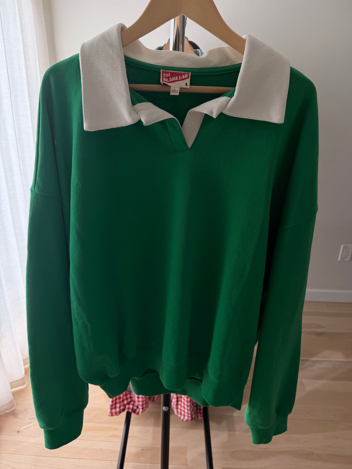 The Blank Lab Polo Sweatshirt