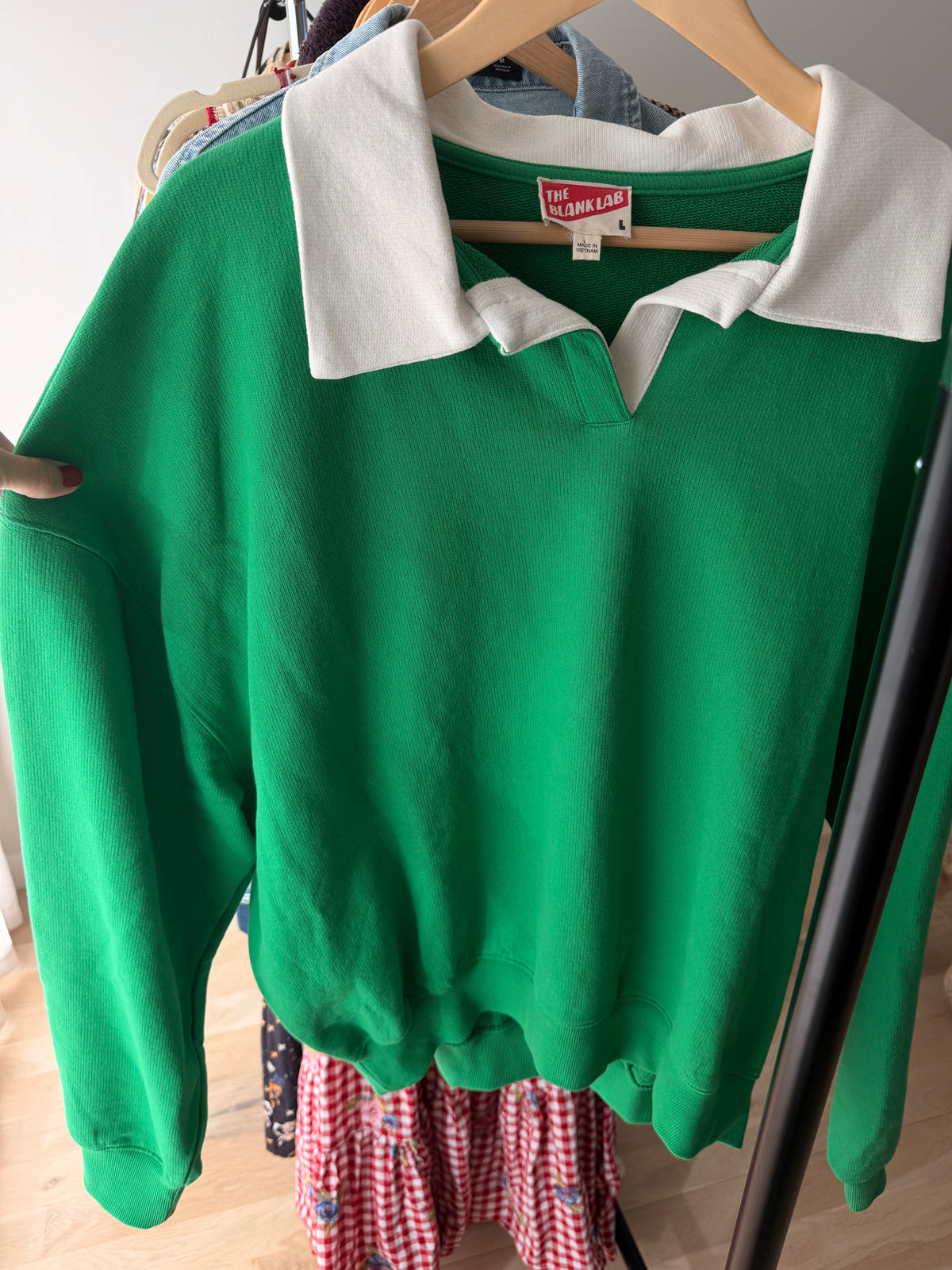 The Blank Lab Polo Sweatshirt