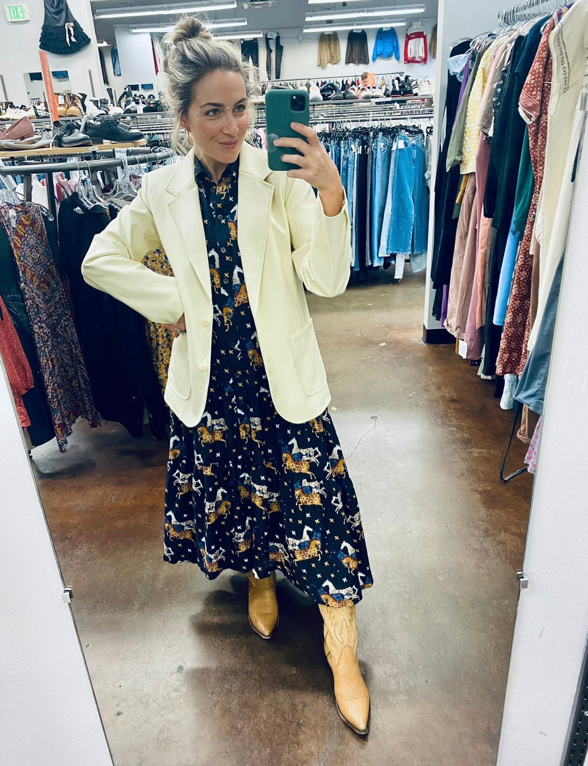Anthropology Wild Horses Maxi