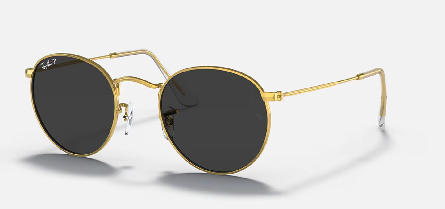 Ray Ban Round Metal Sunglasses