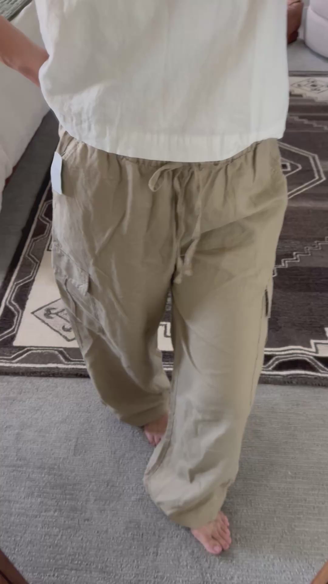 GAP Linen Cargo Pant