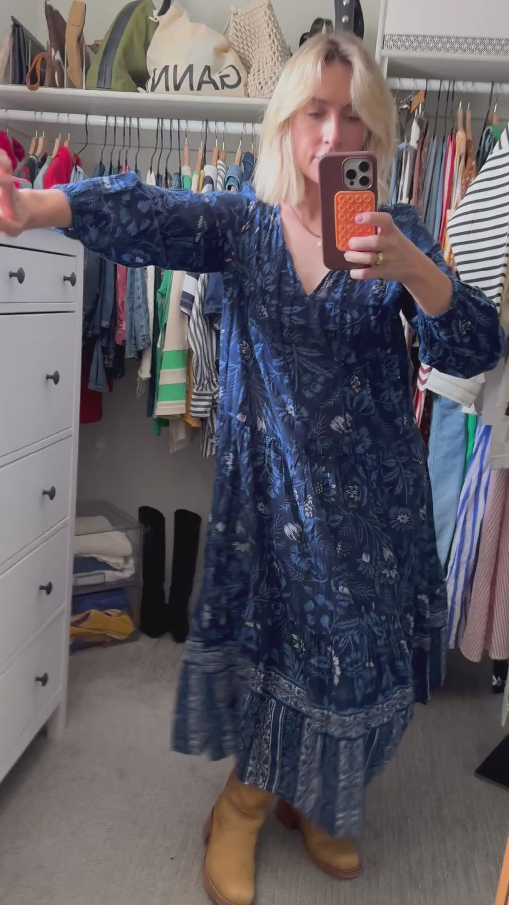 Aerie Boho Maxi Dress