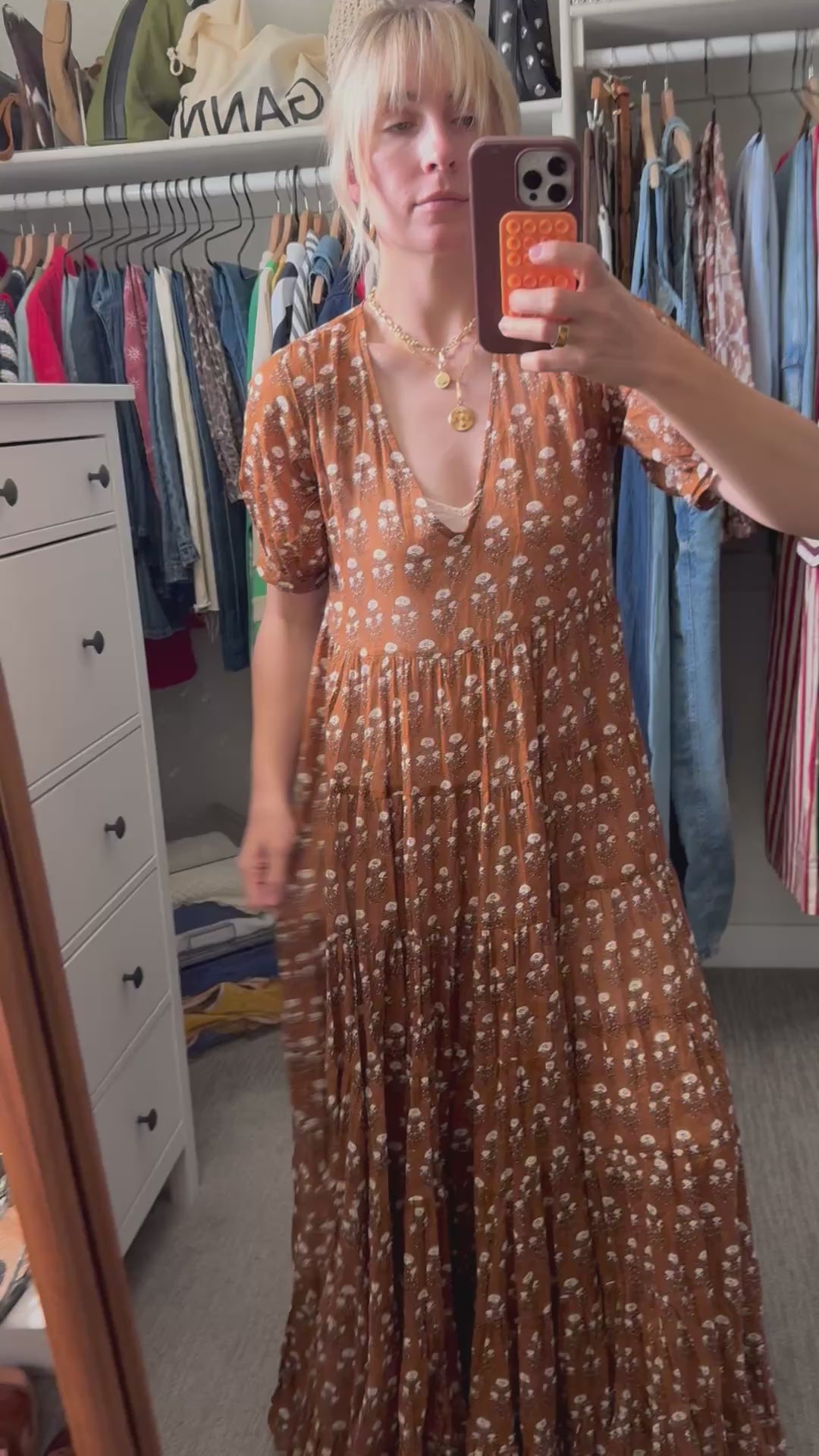 NWT Daughters of India Maxi Dress