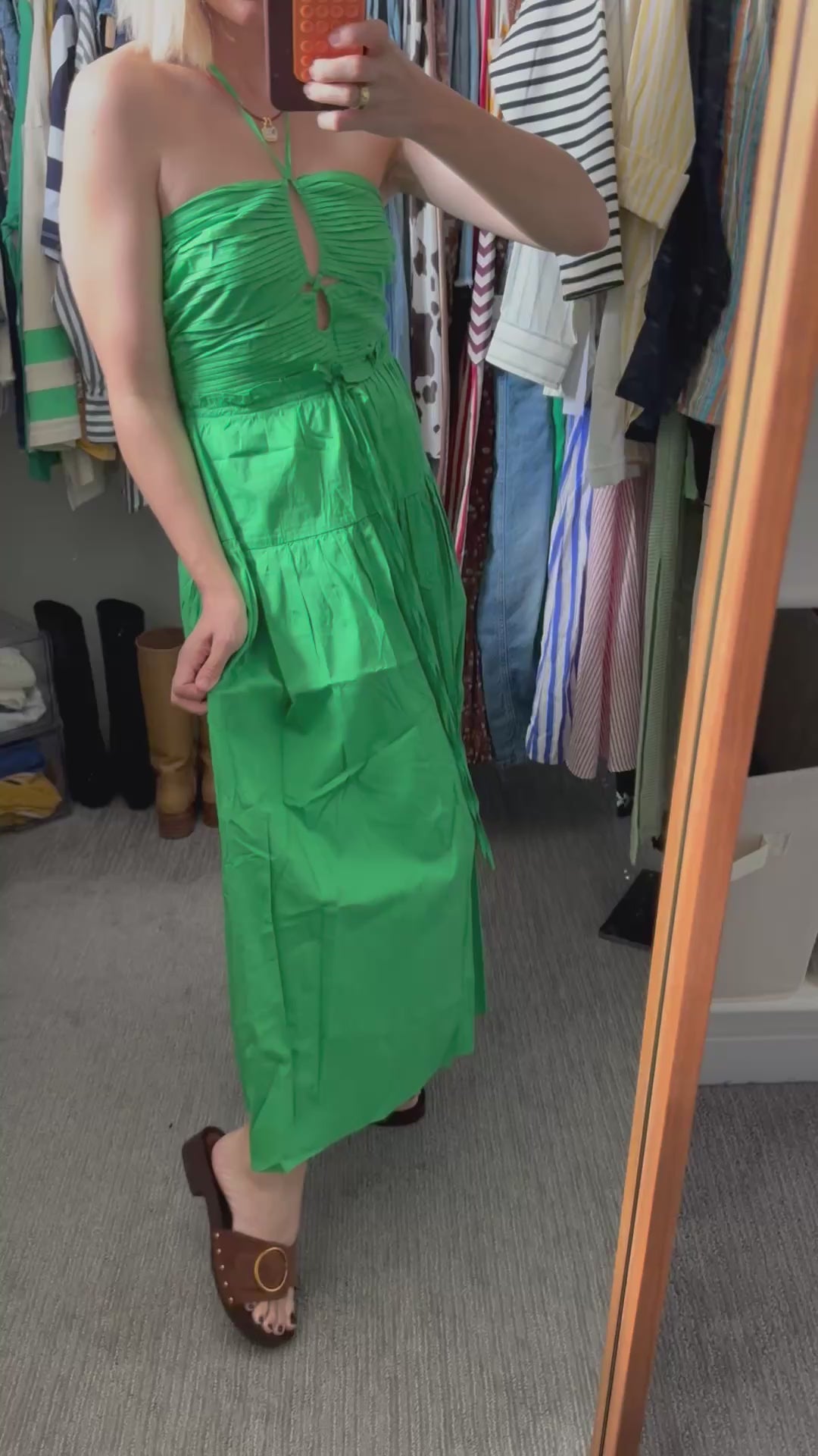 Jason Wu Green Maxi